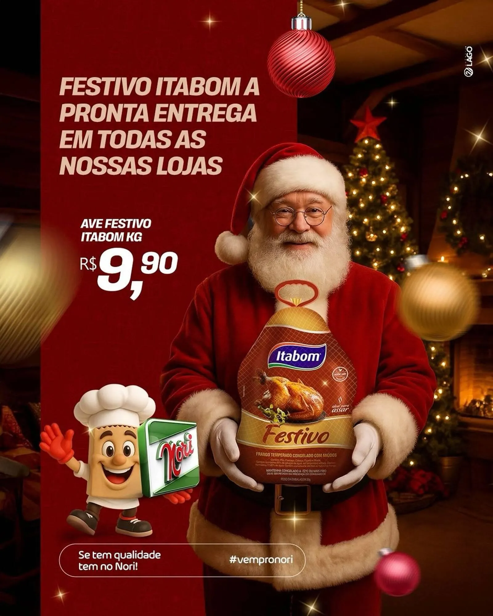 Encarte de Catálogo Supermercados Nori 1 de dezembro até 24 de dezembro 2025 - Pagina 1