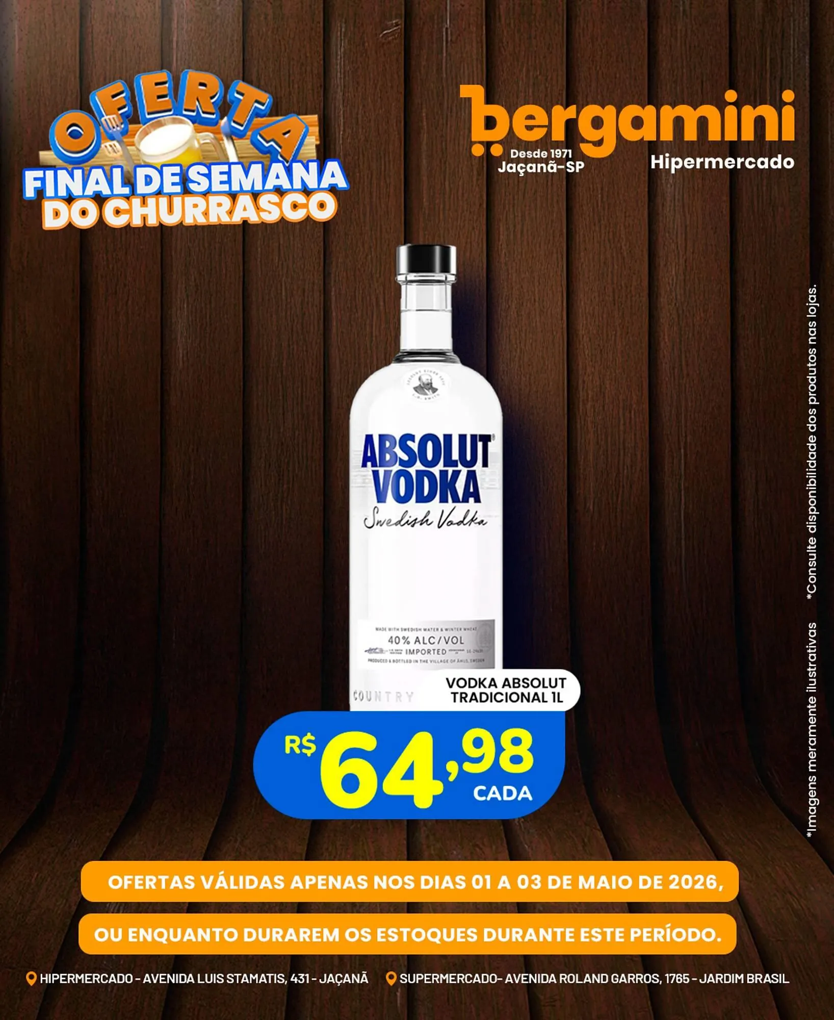 Encarte de Catálogo Supermercado Bergamini 1 de maio até 3 de maio 2026 - Pagina 13