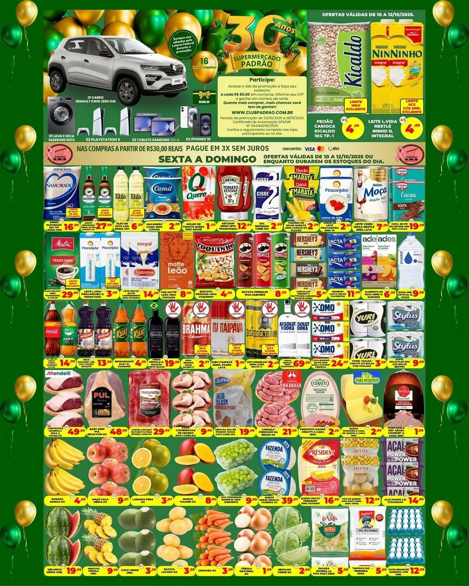 Folheto Supermercado Padrão - 1