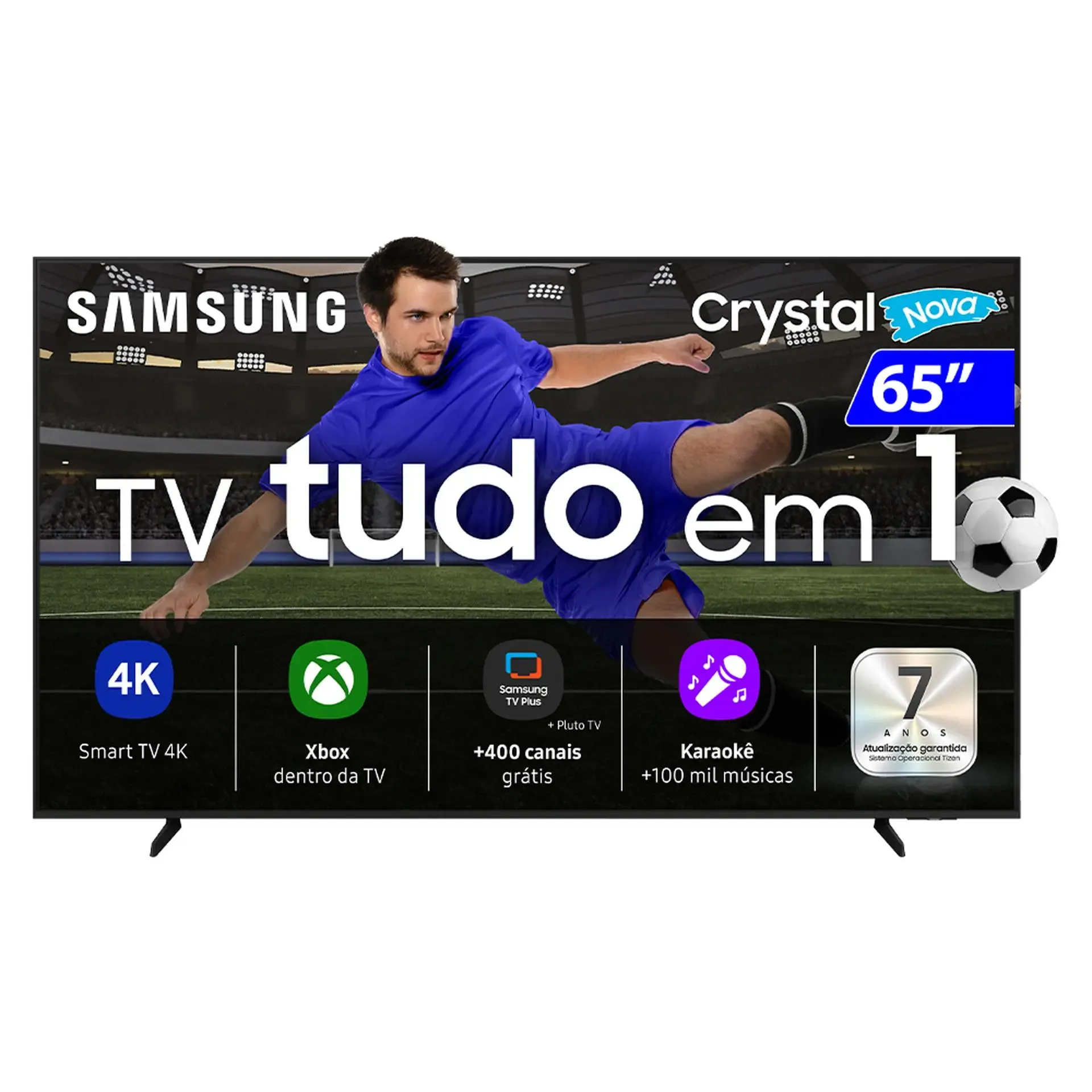 Smart TV Samsung 65" 4K Wi-Fi Tizen UN65U8100FGXZD