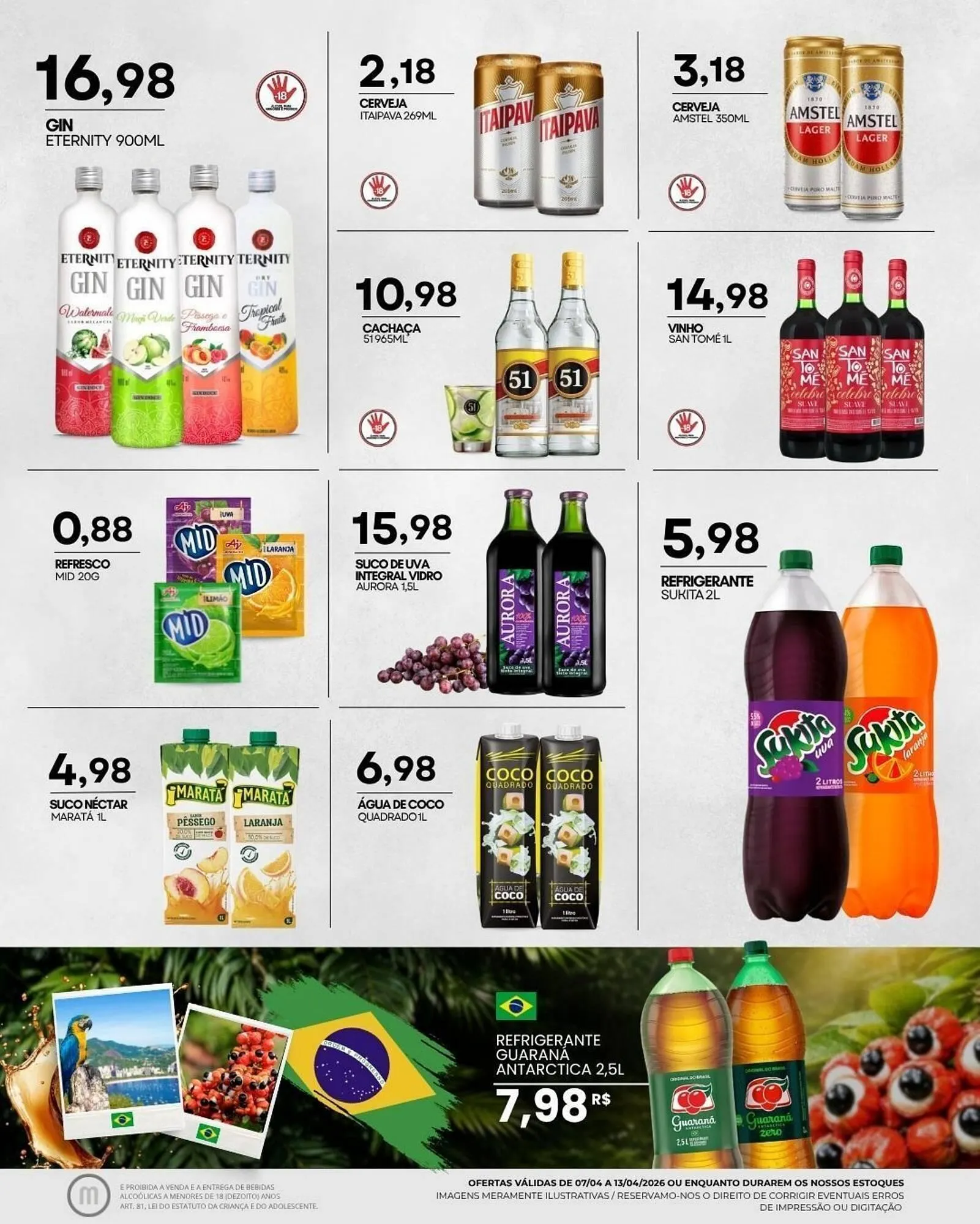 Encarte de Folheto Mercadão Atacadista 7 de abril até 13 de abril 2026 - Pagina 3