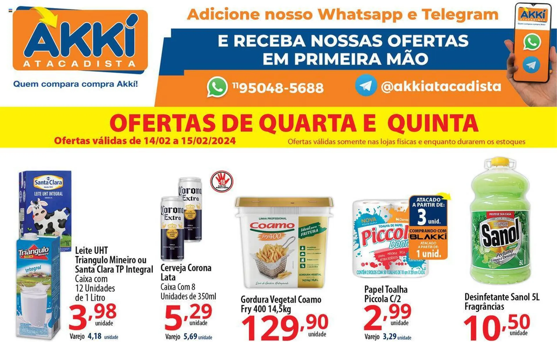 Encarte de Catálogo Akki Atacadista 14 de fevereiro até 15 de fevereiro 2024 - Pagina 2