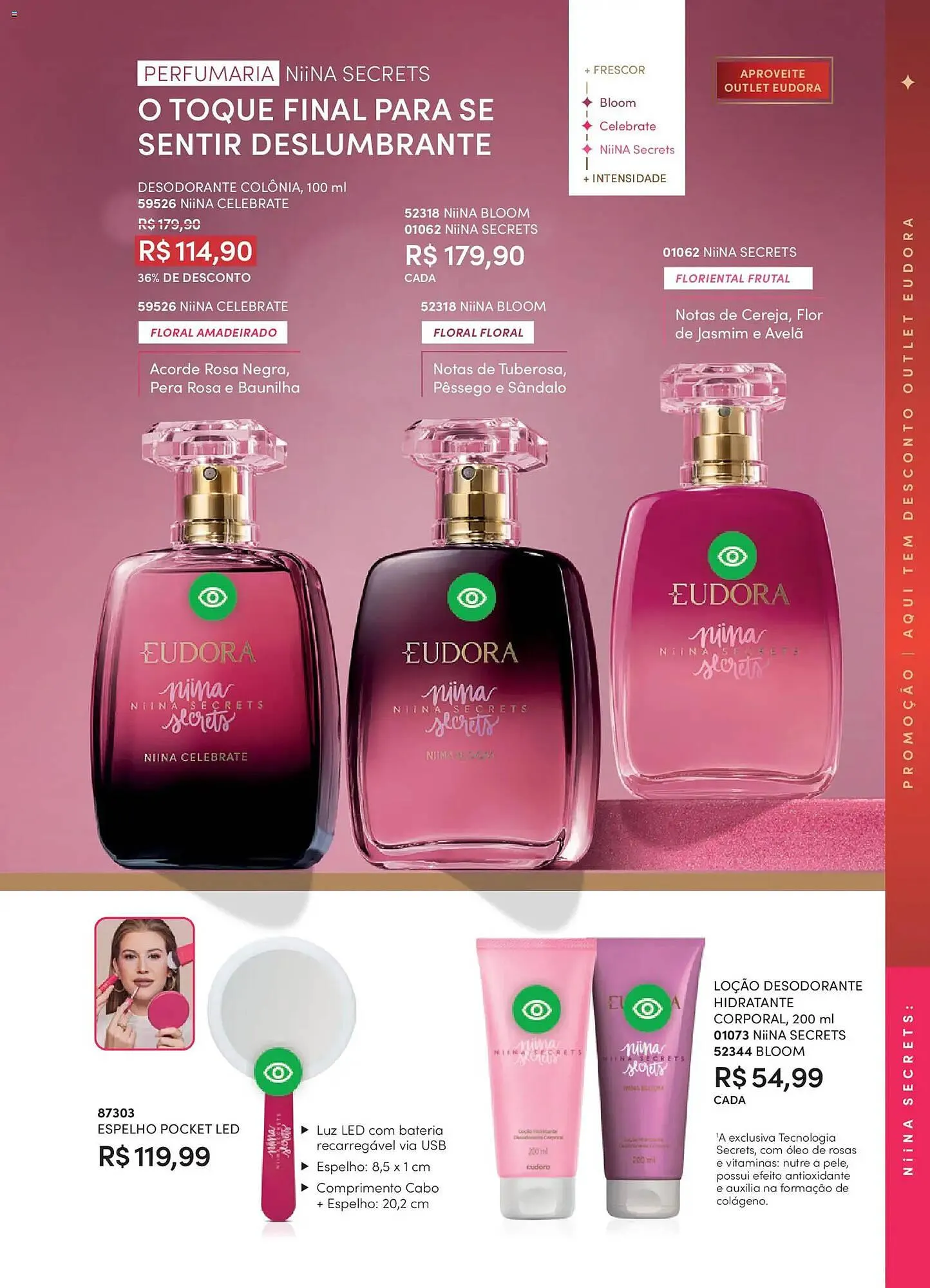 Encarte de Catálogo Eudora 17 de dezembro até 9 de janeiro 2026 - Pagina 104