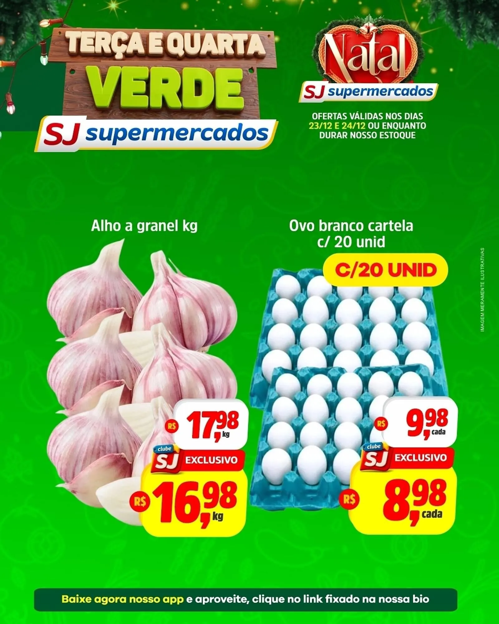 Encarte de Encarte Sj Supermercados 23 de dezembro até 24 de dezembro 2025 - Pagina 1