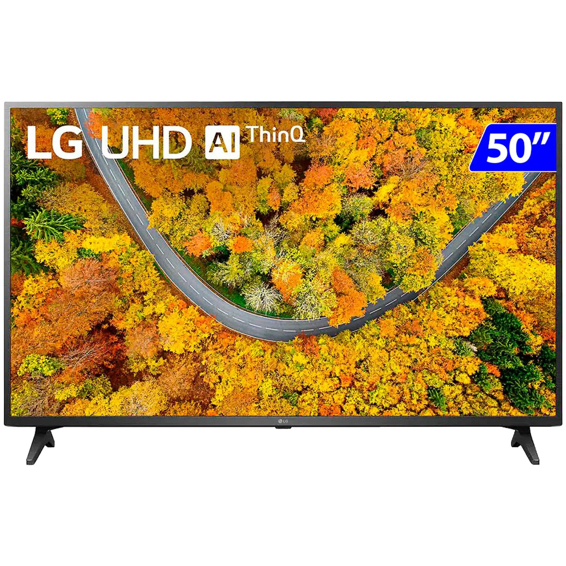 Smart TV LG LED 50" 4K UHD HDR Wi-Fi WebOS 6.0 Comando de Voz 50UP7550PSF