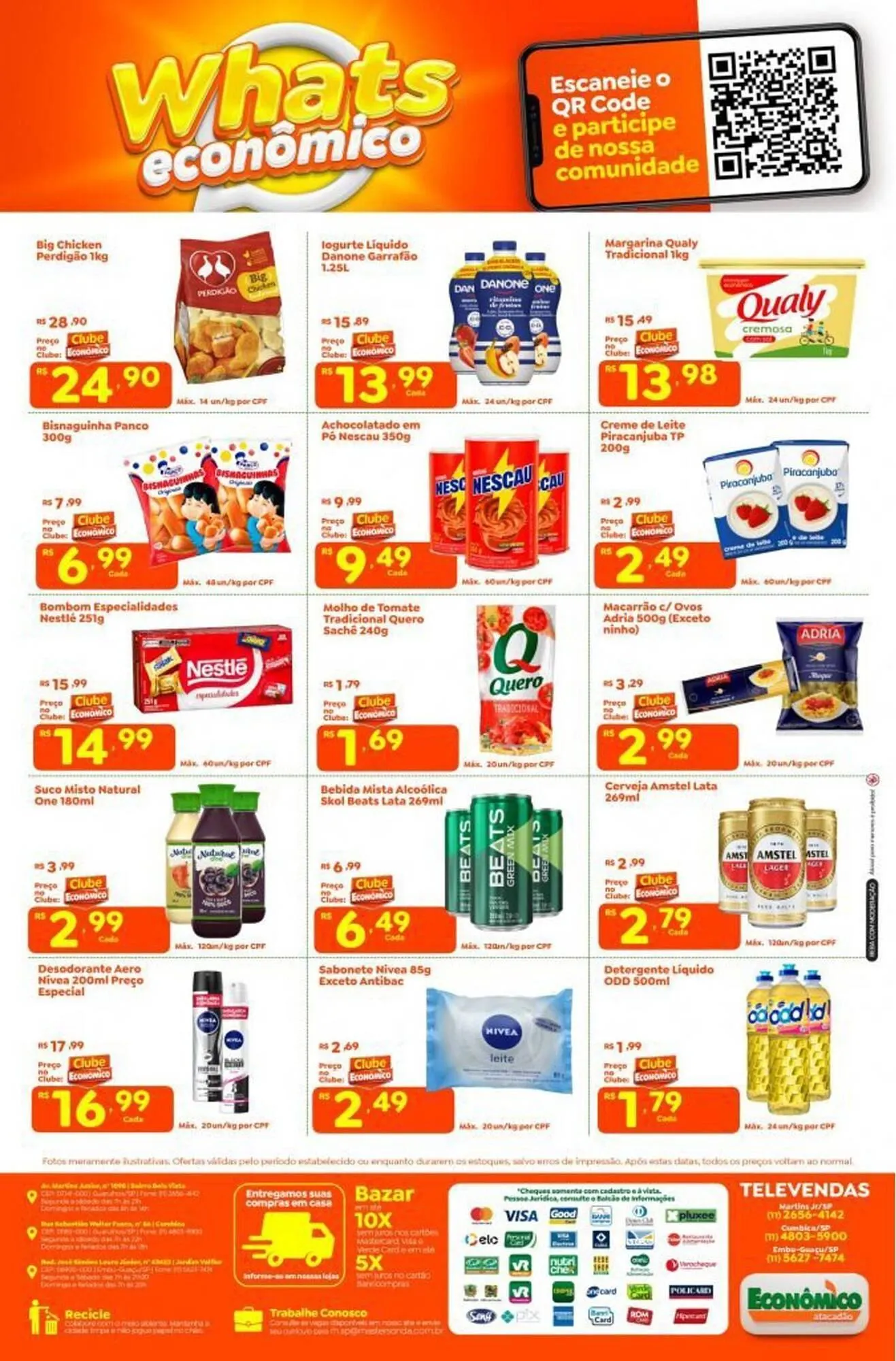 Encarte de Catálogo Econômico Atacadão 17 de fevereiro até 20 de fevereiro 2026 - Pagina 2