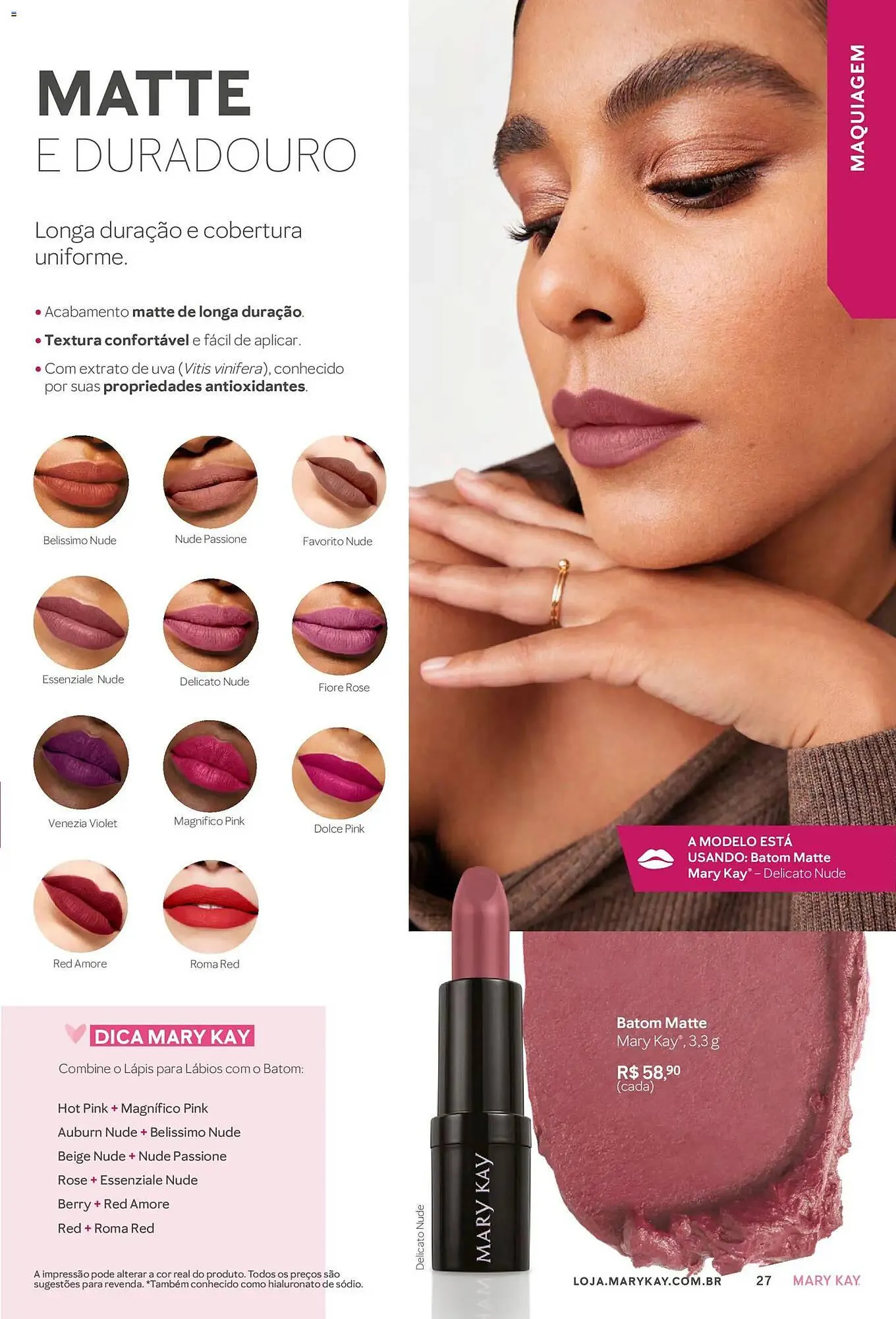 Encarte de Revista Mary Kay 1 de maio até 31 de maio 2026 - Pagina 27