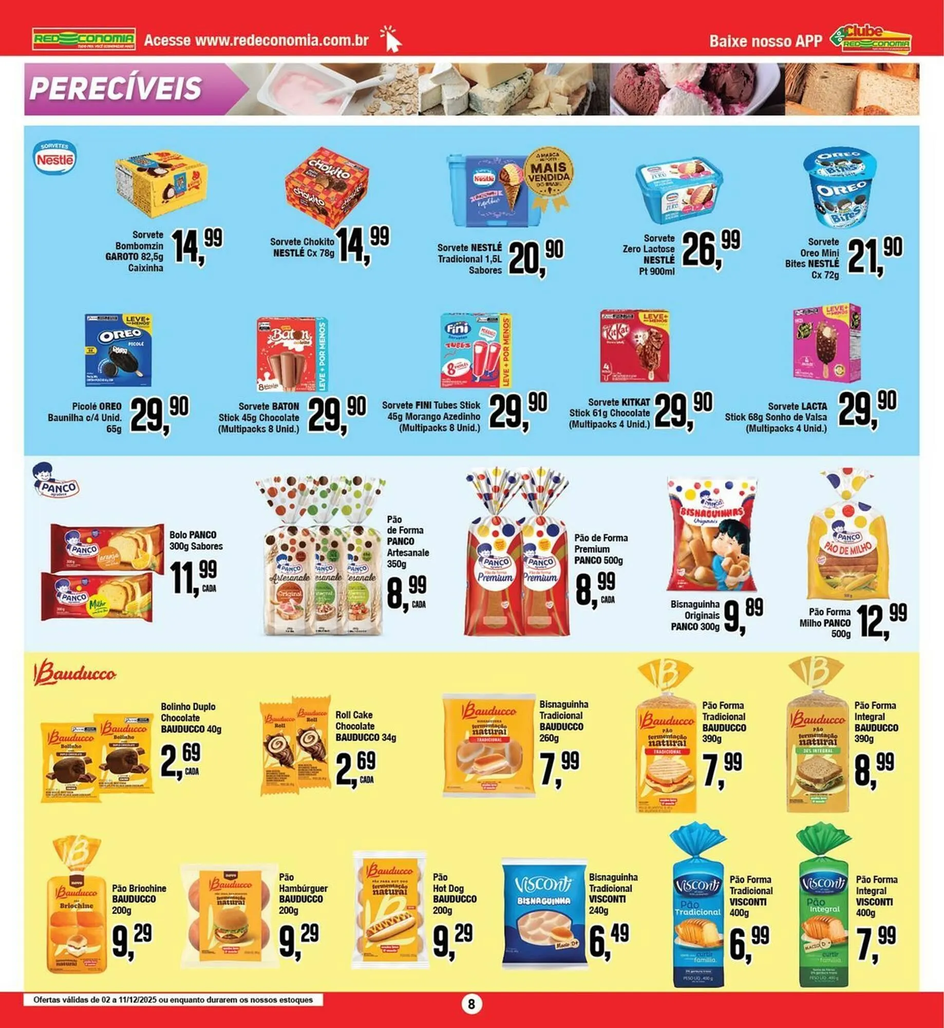 Encarte de Encarte Rede Economia 4 de dezembro até 11 de dezembro 2025 - Pagina 8