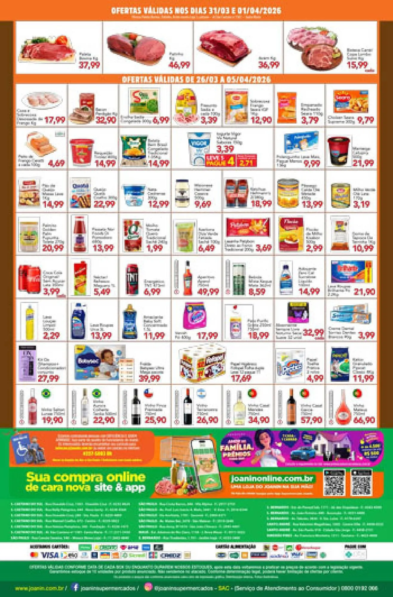 Encarte de Catálogo Supermercados Joanin 30 de março até 5 de abril 2026 - Pagina 2