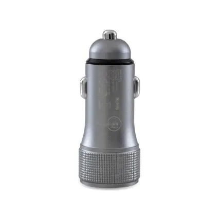 Carregador Veicular Turbo 30W, 2 saídas, Originais iPlace