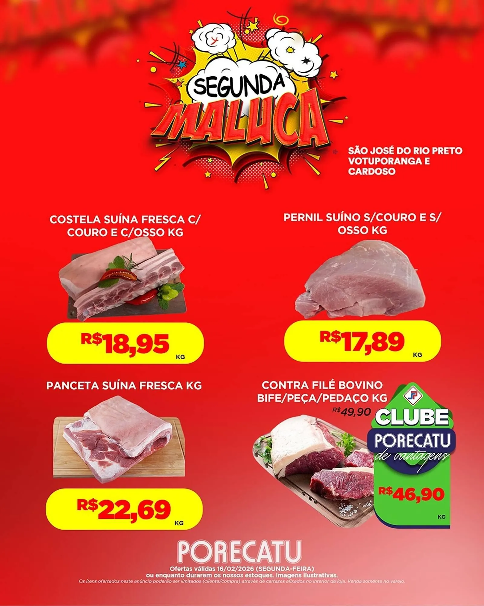 Encarte de Catálogo Supermercado Porecatu 16 de fevereiro até 16 de fevereiro 2026 - Pagina 2