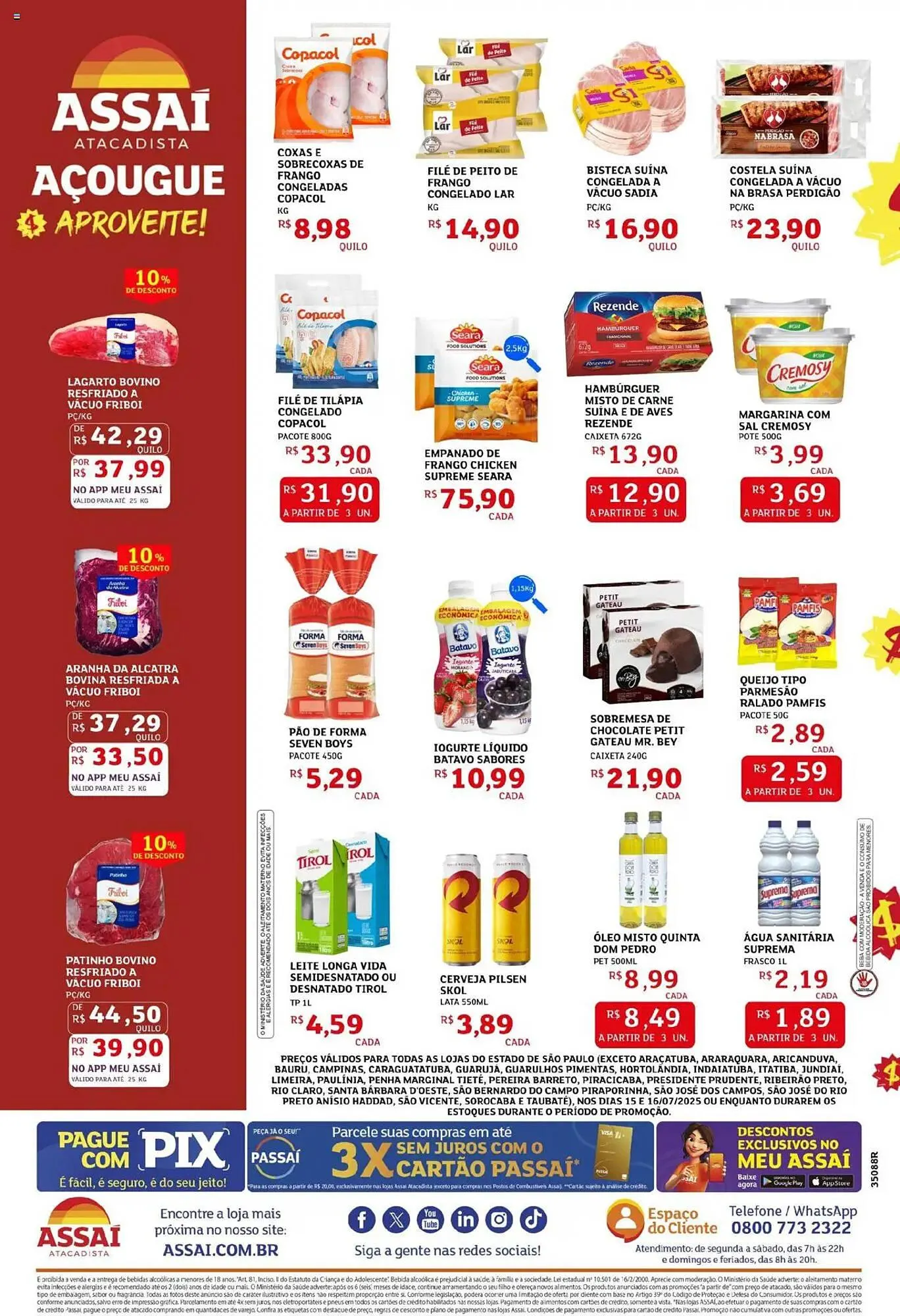 Encarte de Catálogo Assaí Atacadista 15 de julho até 16 de julho 2025 - Pagina 2