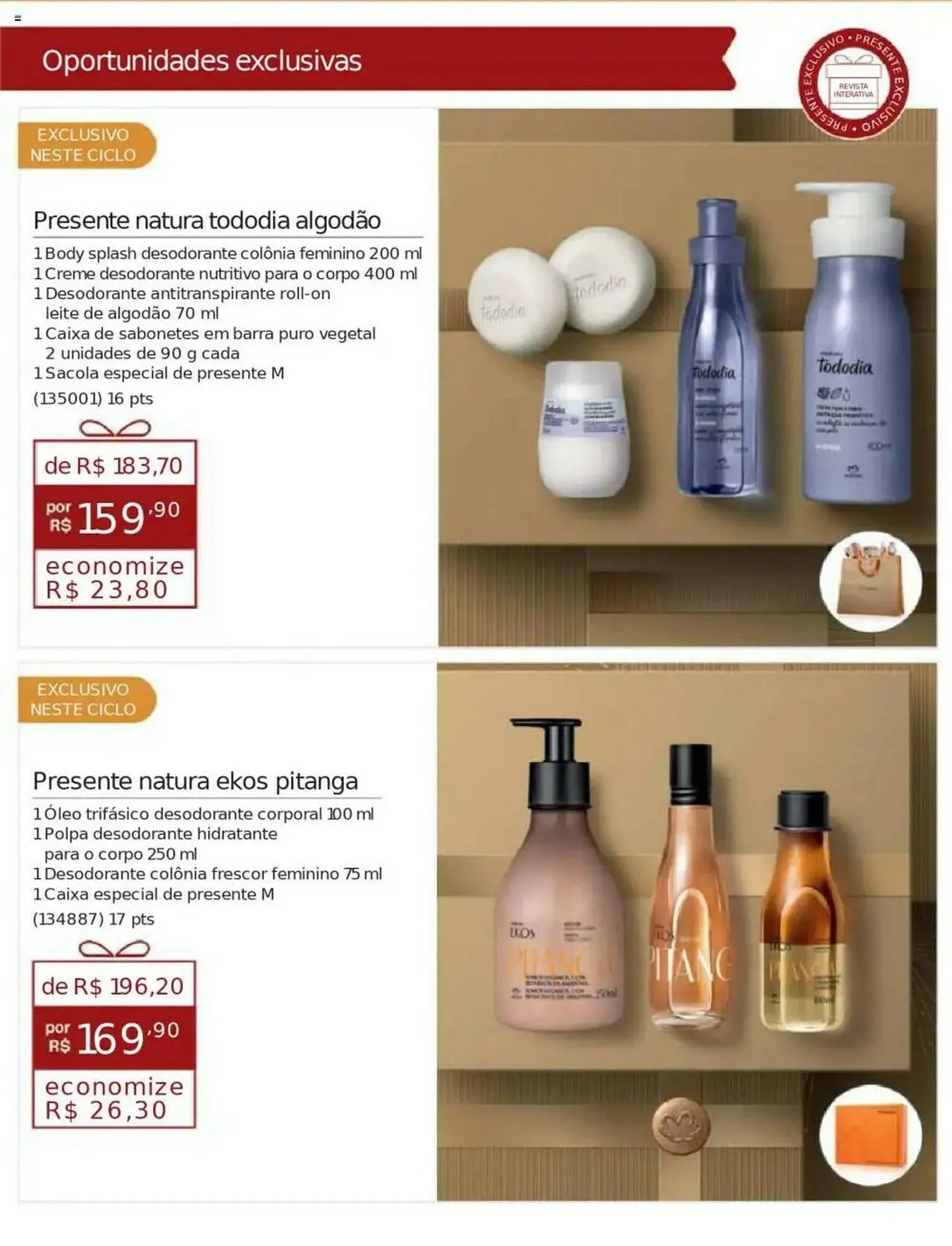 Encarte de Catálogo Natura 1 de abril até 30 de abril 2024 - Pagina 197