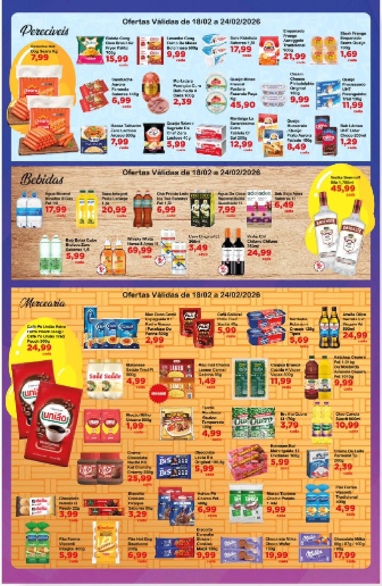 Encarte de Catálogo Chama Supermercados 18 de fevereiro até 24 de fevereiro 2026 - Pagina 3