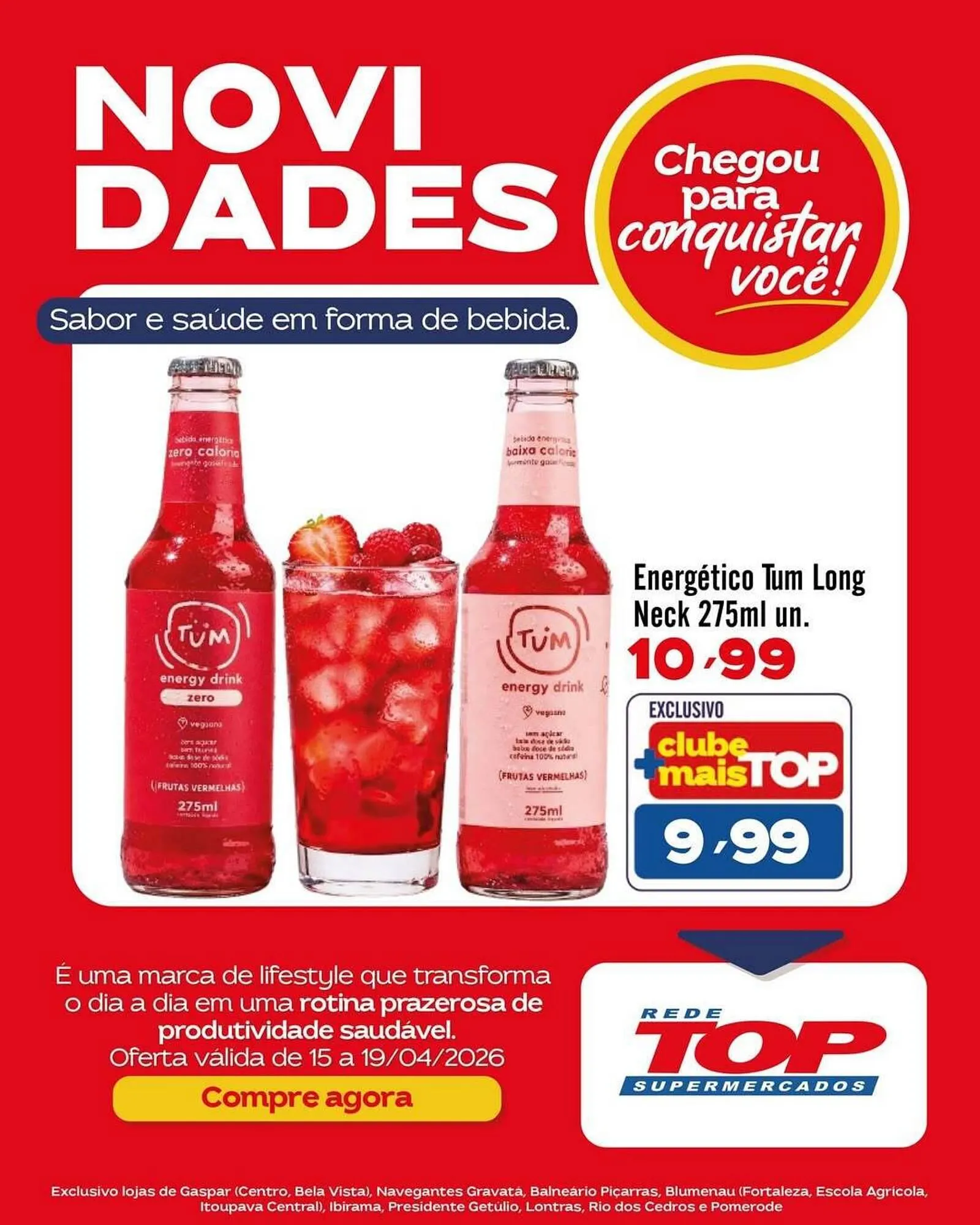 Encarte de Encarte Rede Top 16 de abril até 19 de abril 2026 - Pagina 1