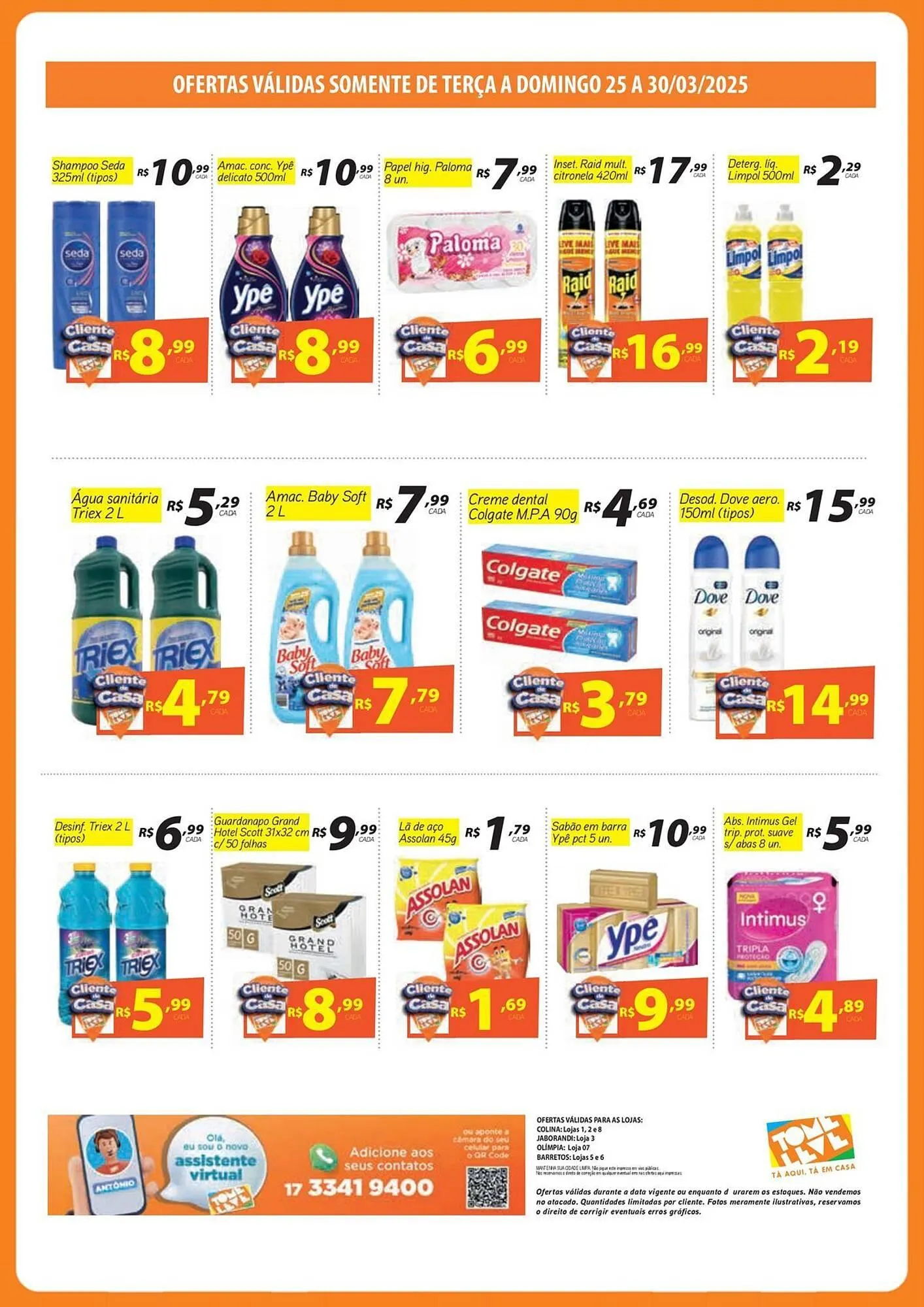 Encarte de Catálogo Tome Leve 26 de março até 30 de março 2025 - Pagina 7