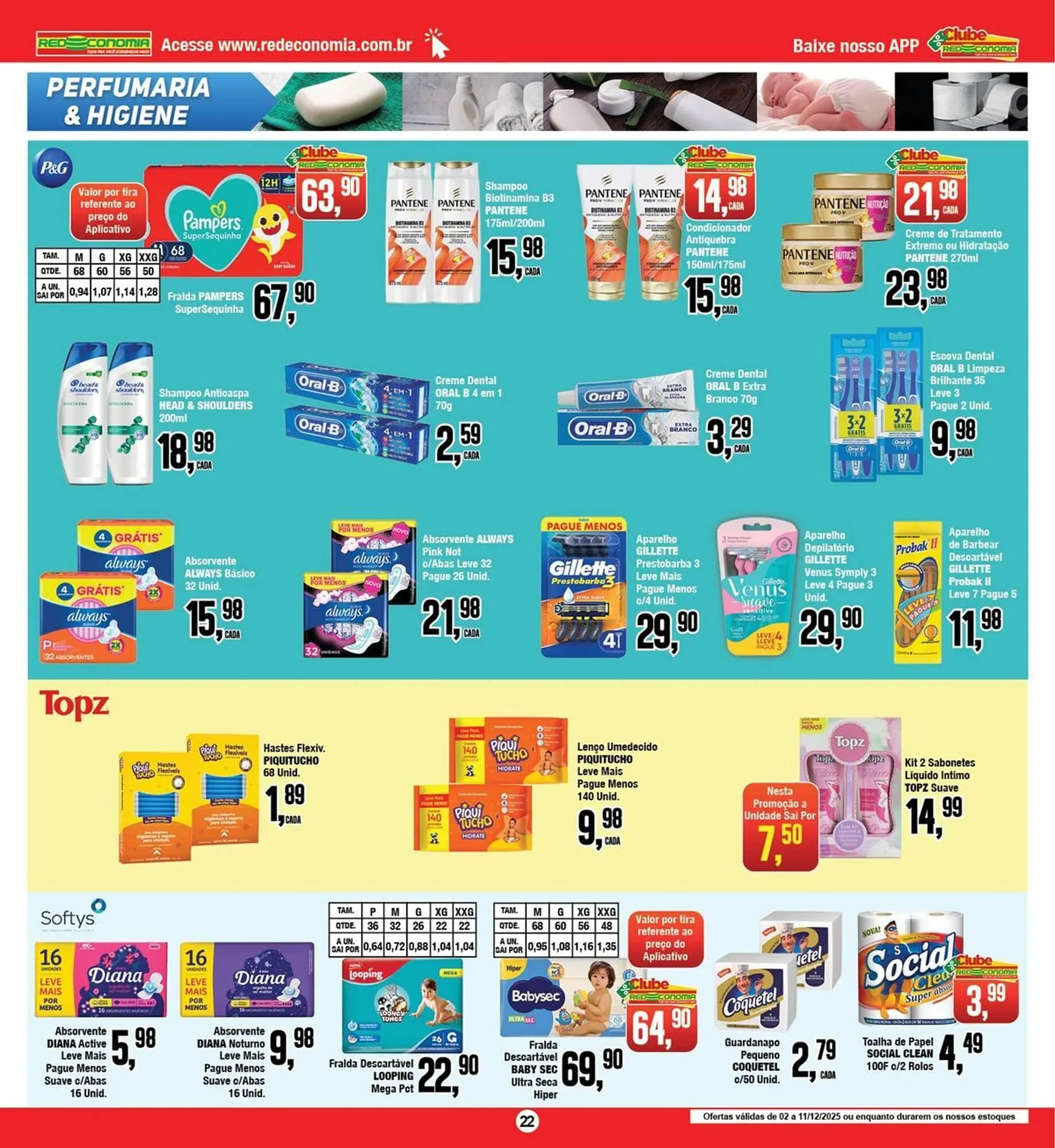 Encarte de Encarte Rede Economia 4 de dezembro até 11 de dezembro 2025 - Pagina 22