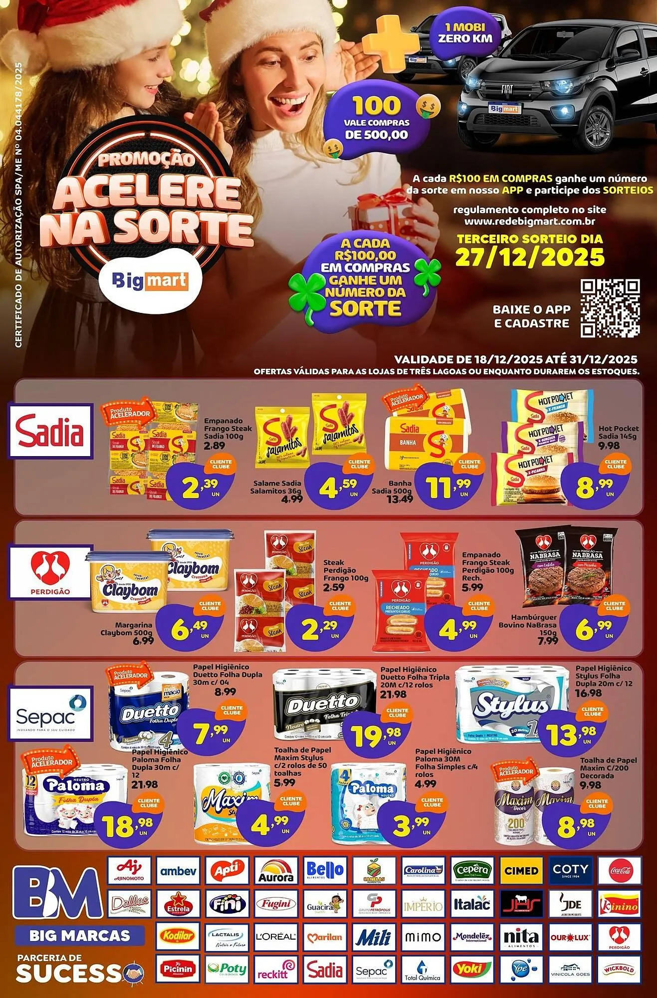 Encarte de Catálogo Bigmart 18 de dezembro até 31 de dezembro 2025 - Pagina 1