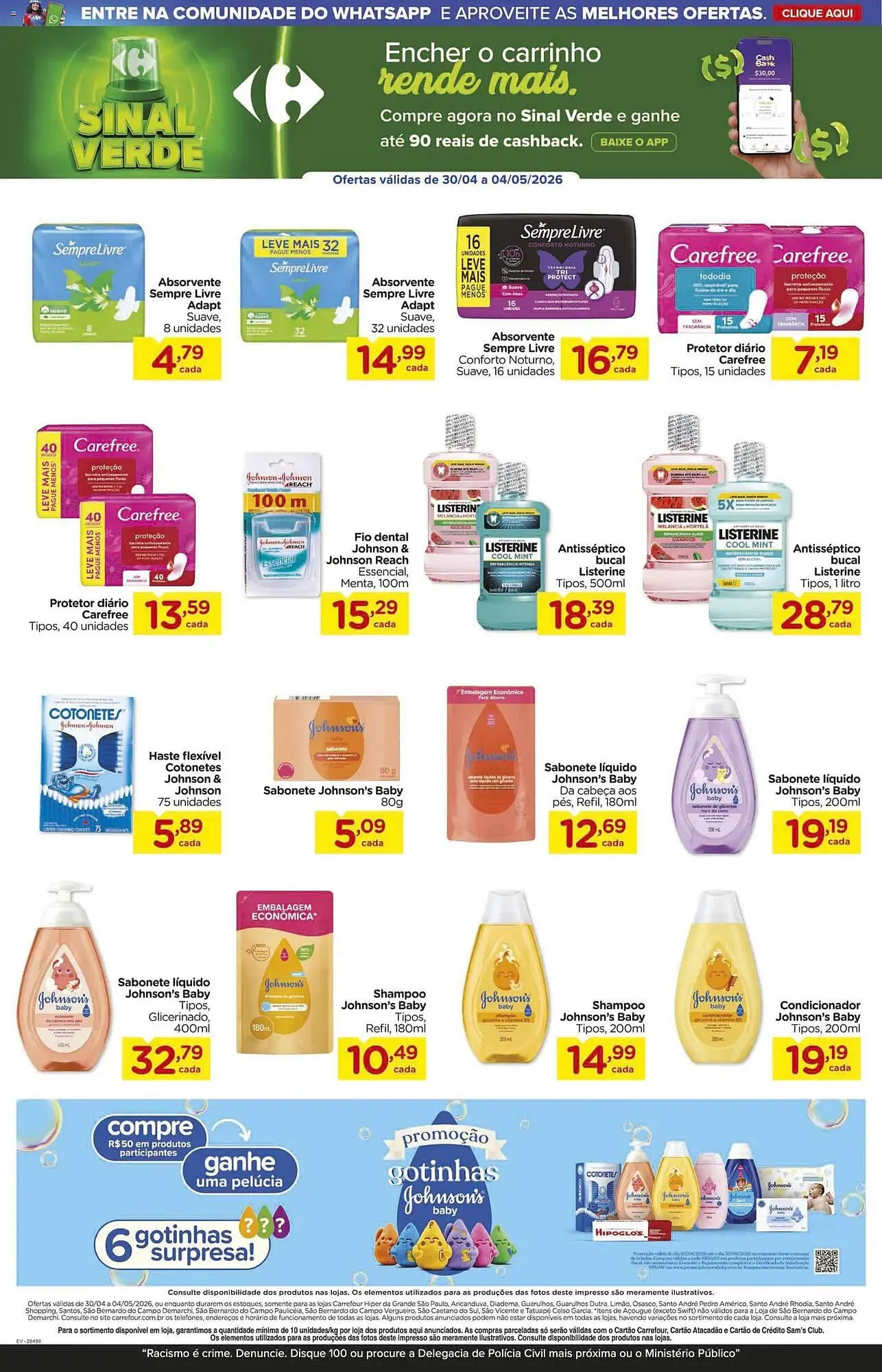 Encarte de Folheto Carrefour 30 de abril até 4 de maio 2026 - Pagina 3