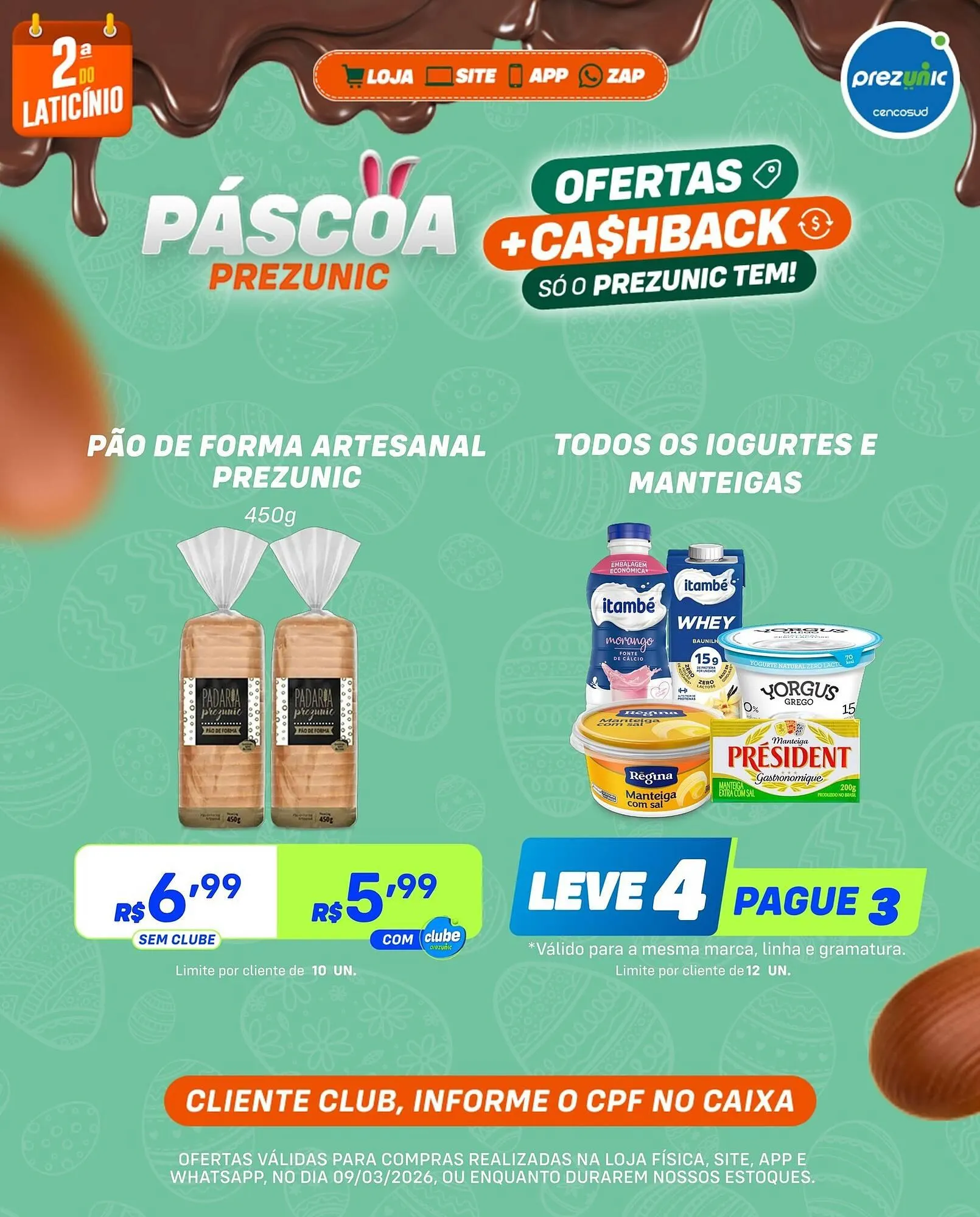 Encarte de Encarte Prezunic 9 de março até 9 de março 2026 - Pagina 3