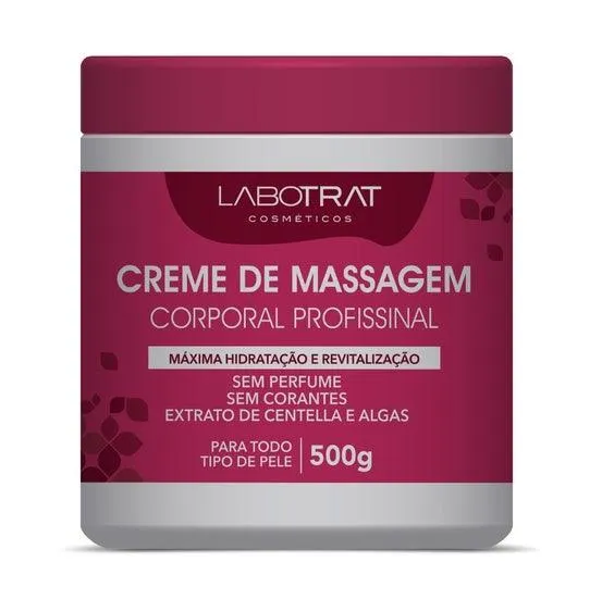 Creme Massagem Corporal Labotrat 500gr