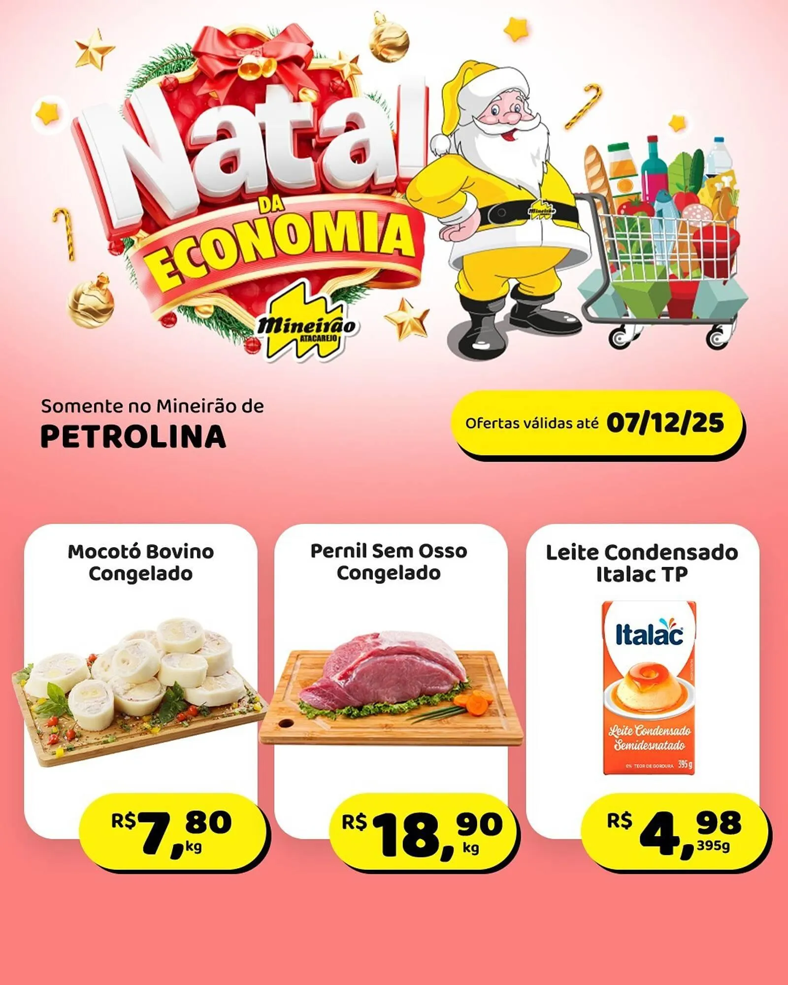 Encarte de Folheto Mineirão Atacarejo 1 de dezembro até 7 de dezembro 2025 - Pagina 1