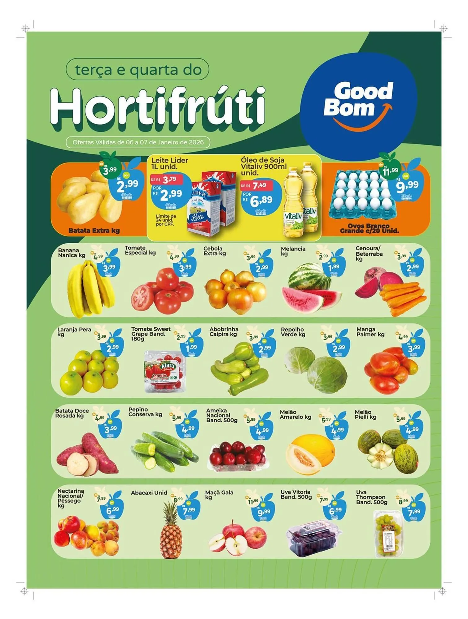 Encarte de Folheto GoodBom 6 de janeiro até 7 de janeiro 2026 - Pagina 1