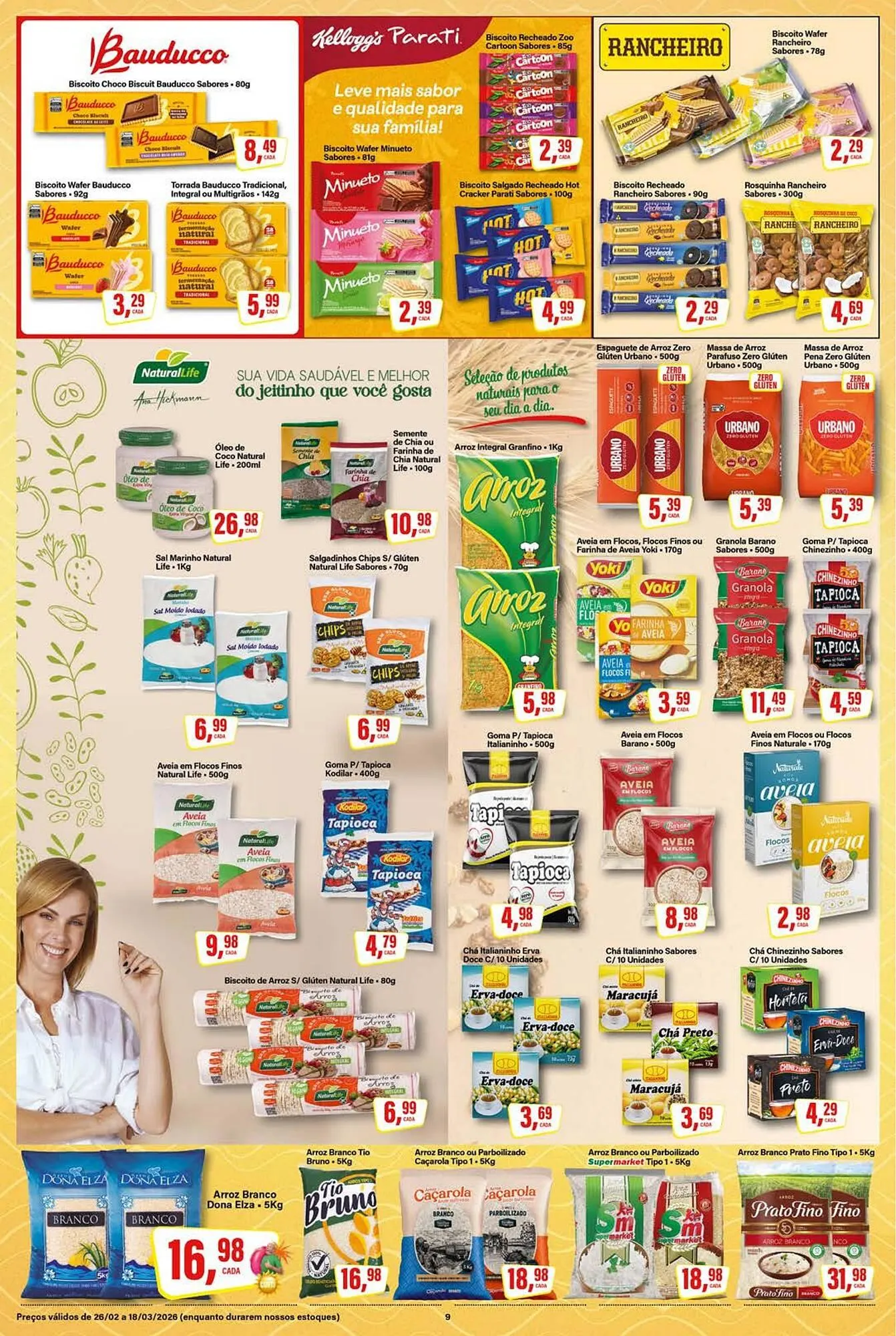 Encarte de Encarte Rede Supermarket 2 de março até 4 de março 2026 - Pagina 9