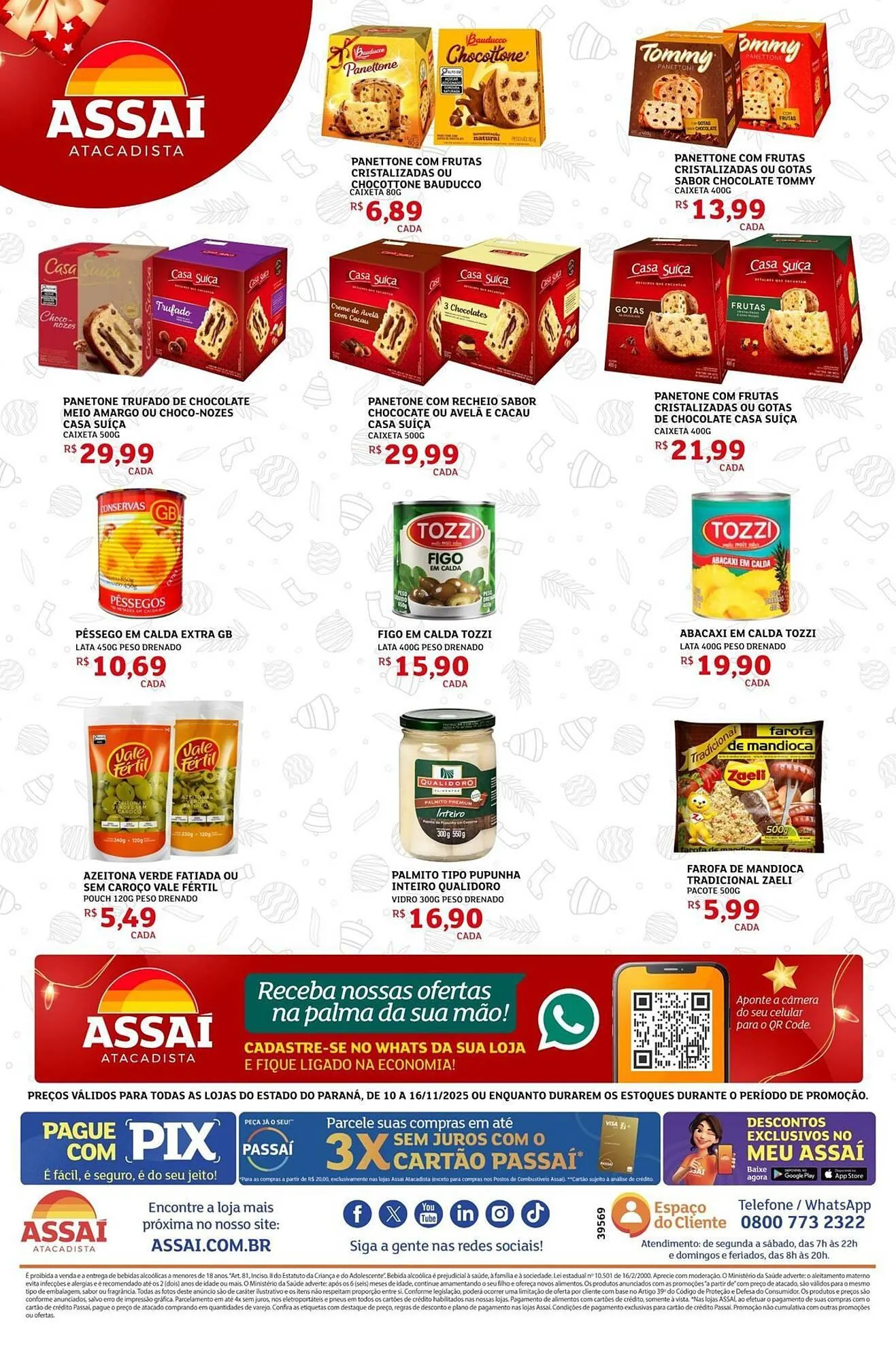 Encarte de Encarte Assaí Atacadista 10 de novembro até 16 de novembro 2025 - Pagina 2