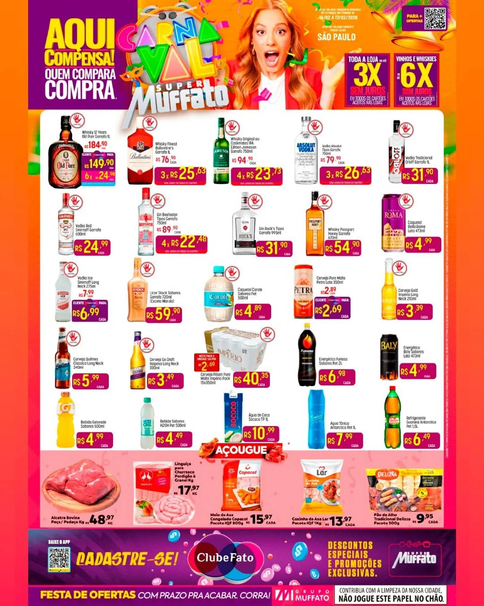 Encarte de Encarte Muffato 13 de fevereiro até 20 de fevereiro 2026 - Pagina 1
