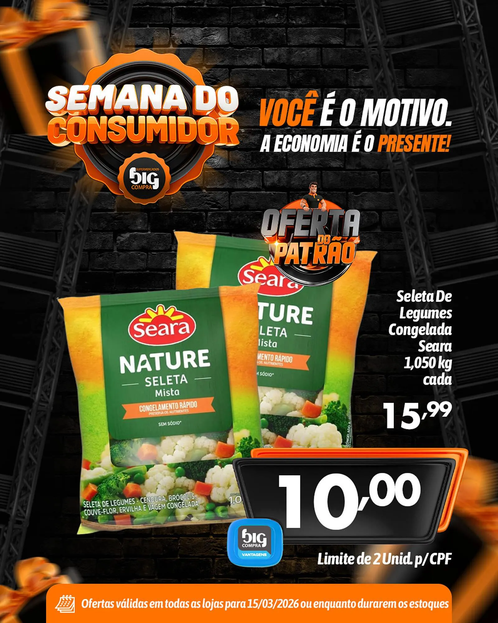 Encarte de Catálogo Supermercados Big Compra 15 de março até 15 de março 2026 - Pagina 5