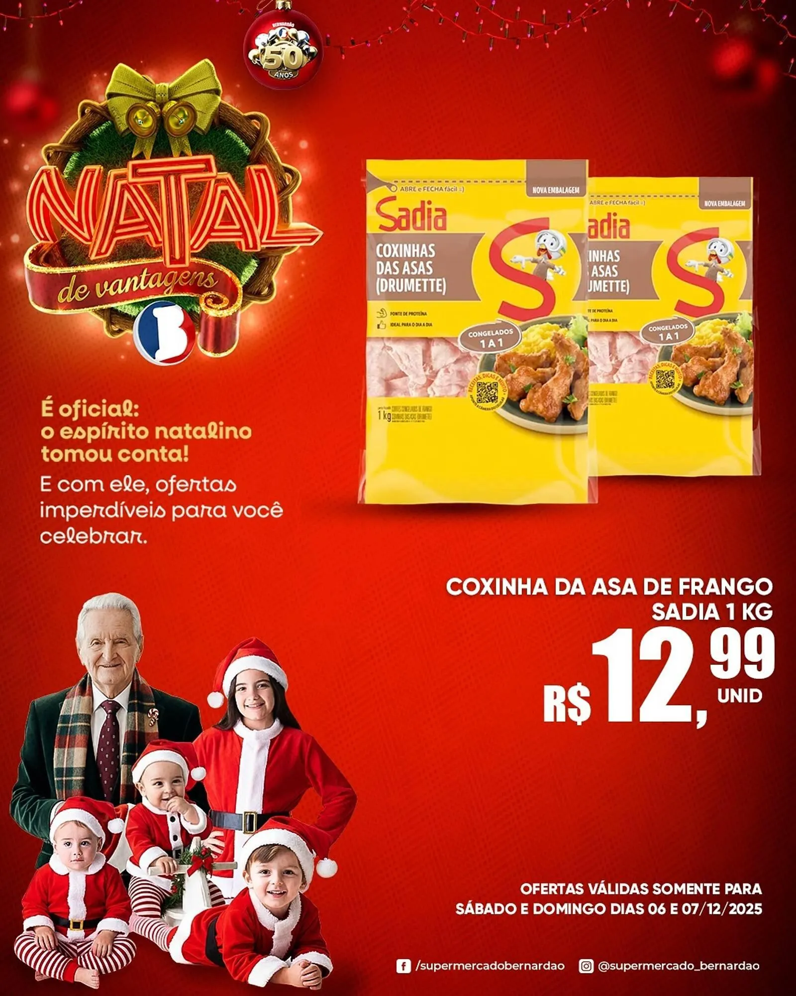 Encarte de Catálogo Supermercado Bernardão 6 de dezembro até 7 de dezembro 2025 - Pagina 3