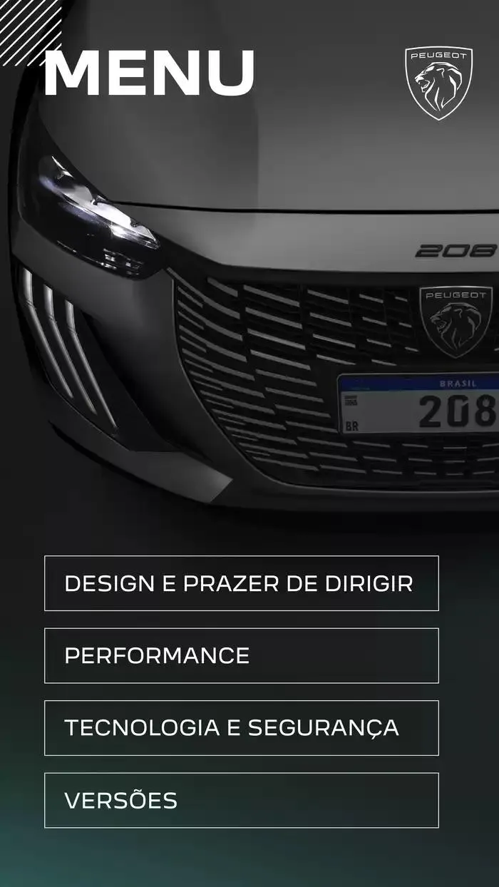 Encarte de NOVO PEUGEOT 208 29 de outubro até 29 de outubro 2025 - Pagina 2