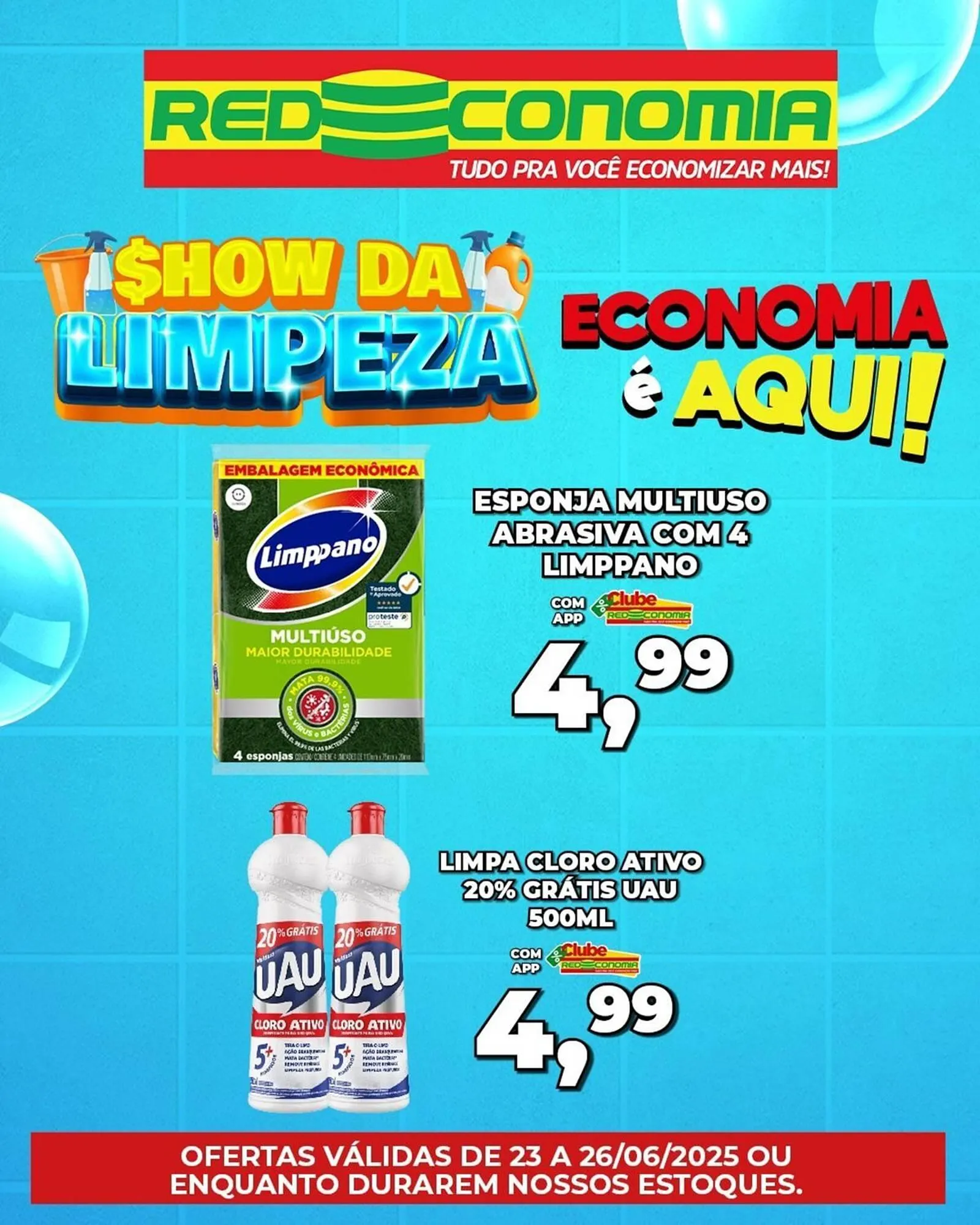 Encarte de Catálogo Rede Economia 24 de junho até 26 de junho 2025 - Pagina 2