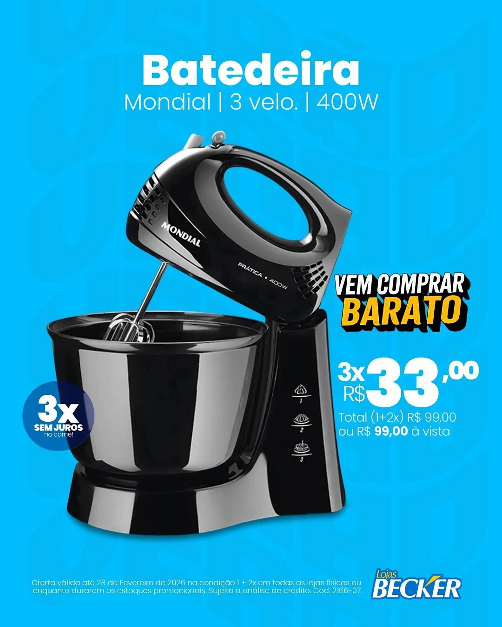 Encarte de Folheto Lojas Becker 19 de fevereiro até 28 de fevereiro 2026 - Pagina 3