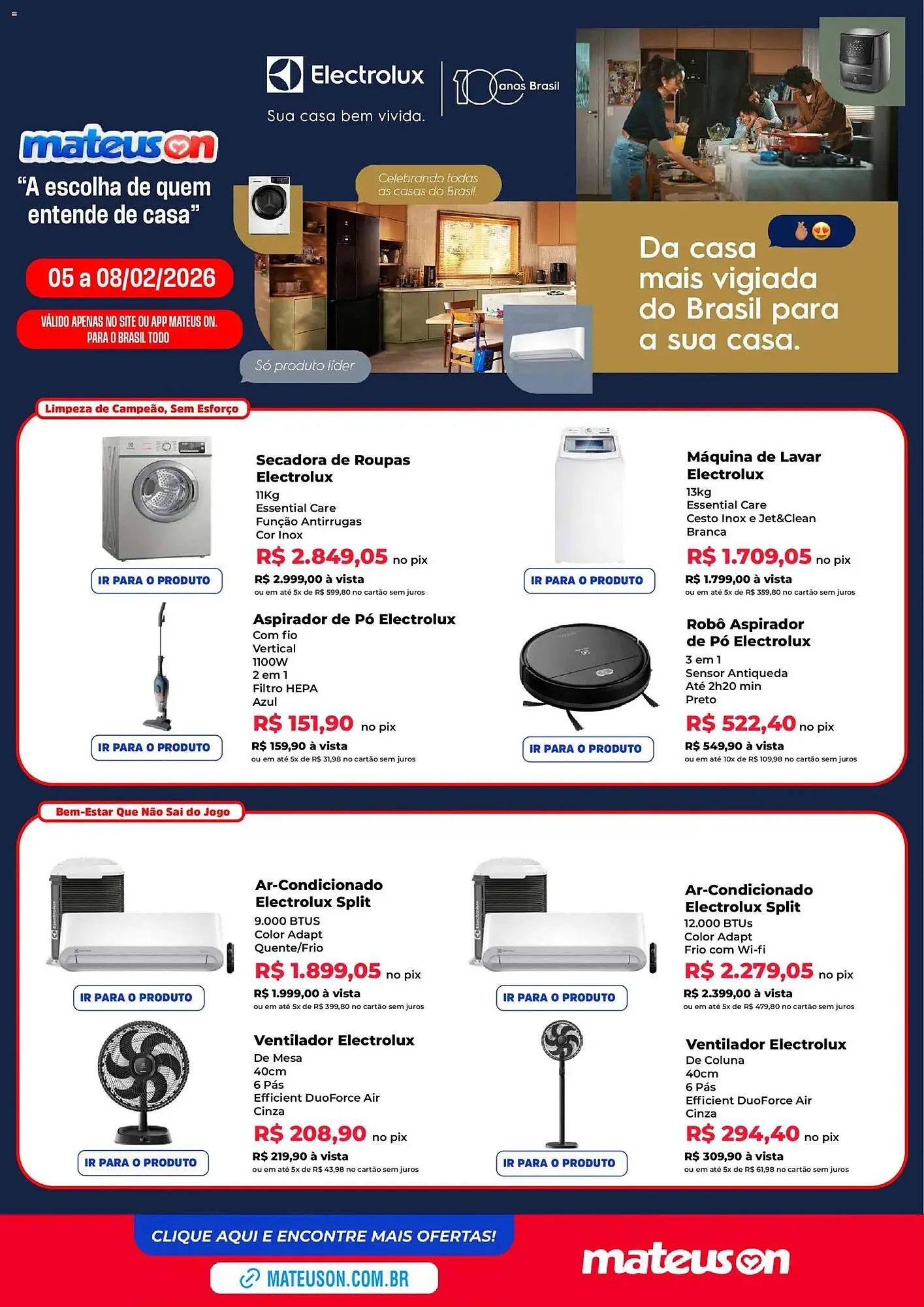 Encarte de Catálogo Supermercados Mateus 5 de fevereiro até 8 de fevereiro 2026 - Pagina 2