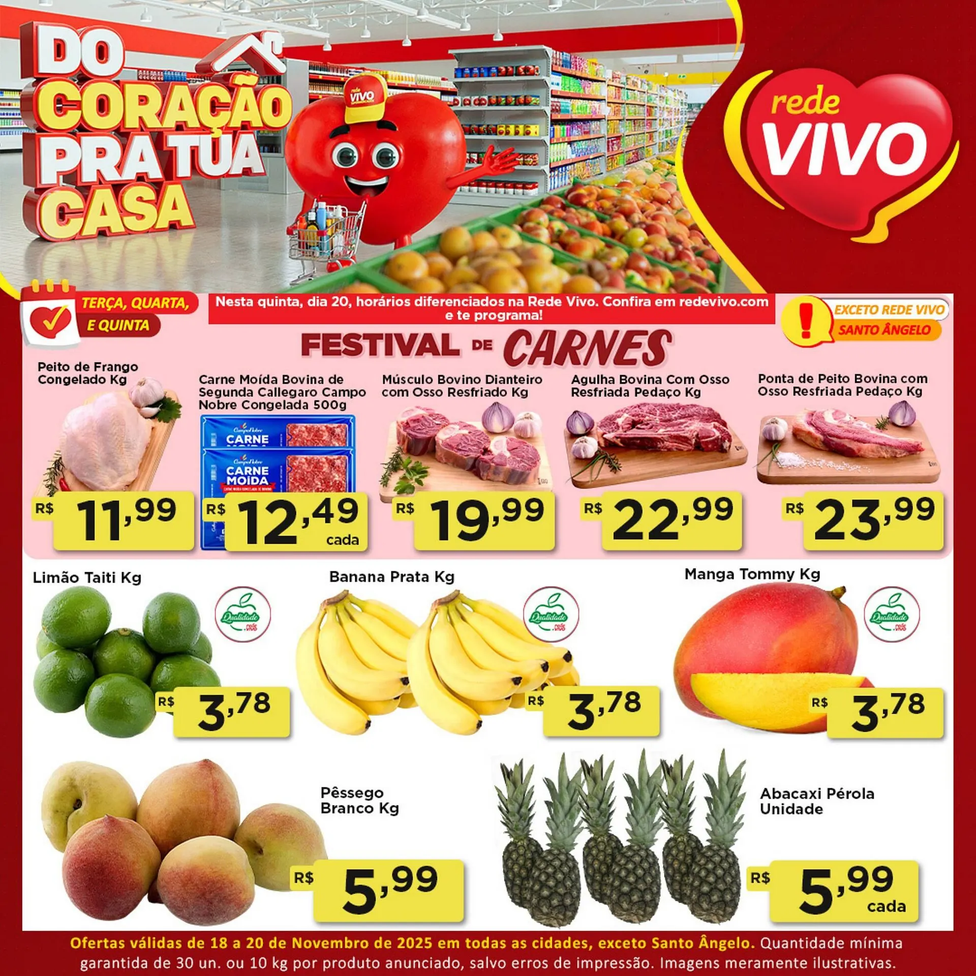 Encarte de Encarte Rede Vivo 19 de novembro até 20 de novembro 2025 - Pagina 1