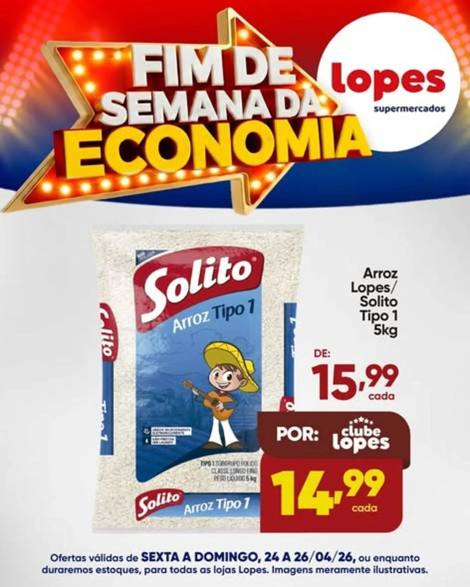 Encarte de Folheto Lopes Supermercados 24 de abril até 26 de abril 2026 - Pagina 4