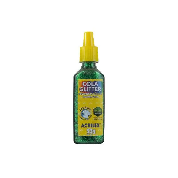 Cola Glitter 23g Verde - Acrilex
