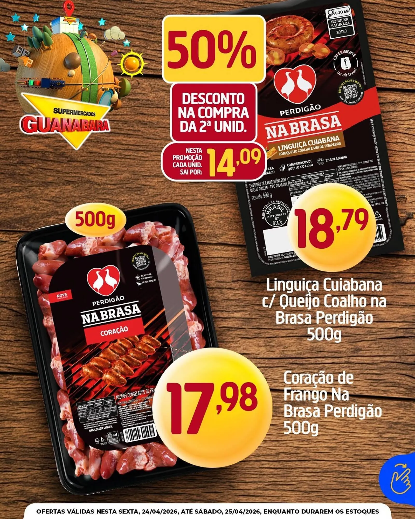 Encarte de Encarte Supermercados Guanabara 24 de abril até 25 de abril 2026 - Pagina 2