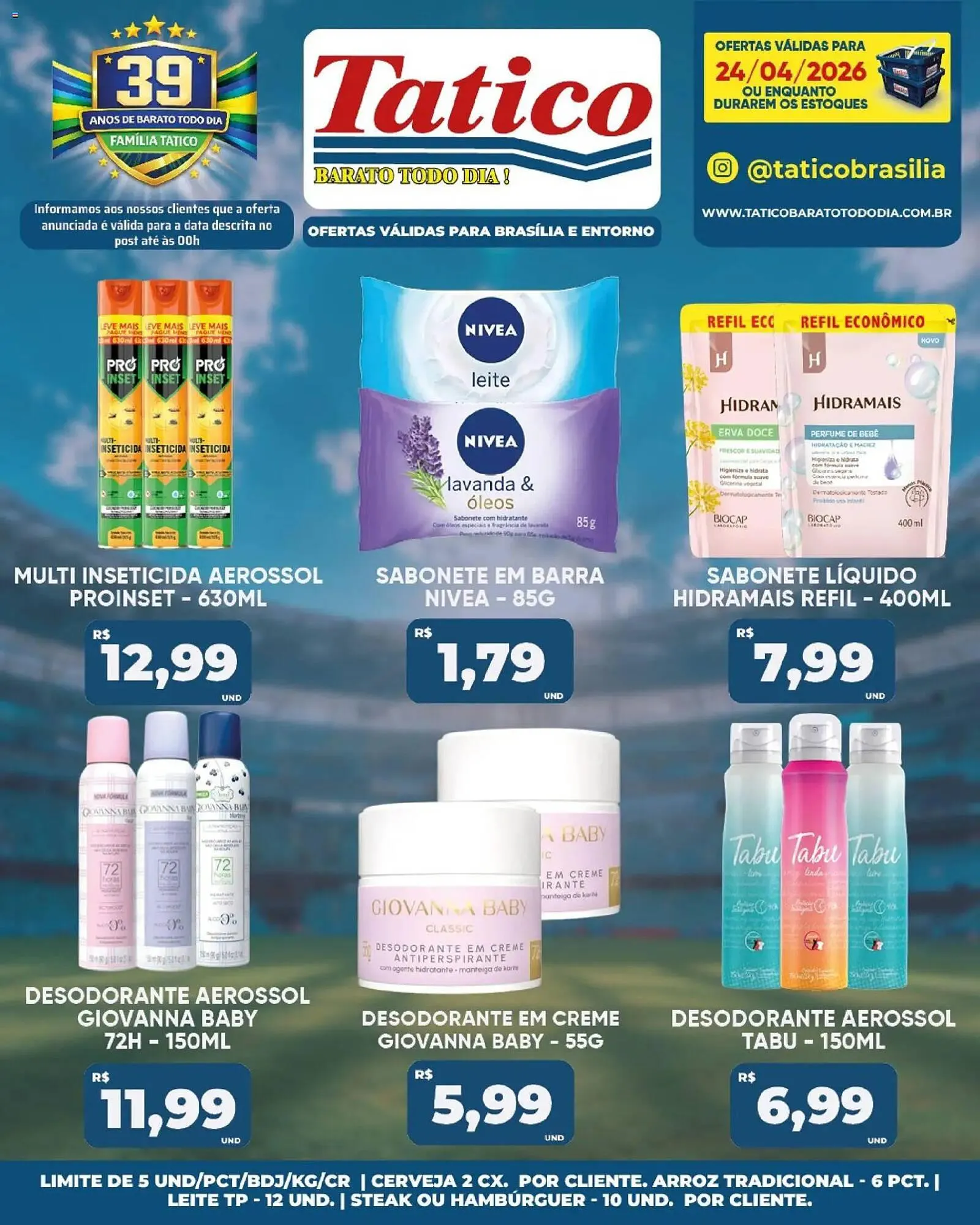 Encarte de Tabloide Tatico 24 de abril até 24 de abril 2026 - Pagina 23