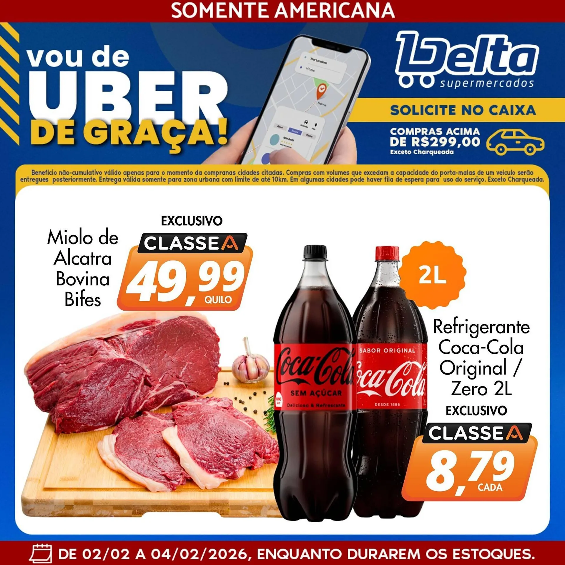 Encarte de Catálogo Delta Supermercados 2 de fevereiro até 4 de fevereiro 2026 - Pagina 2