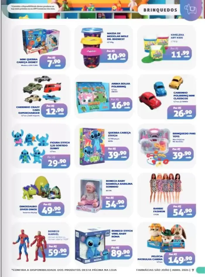 Encarte de Encarte Abril 2025 1 de abril até 30 de abril 2025 - Pagina 7