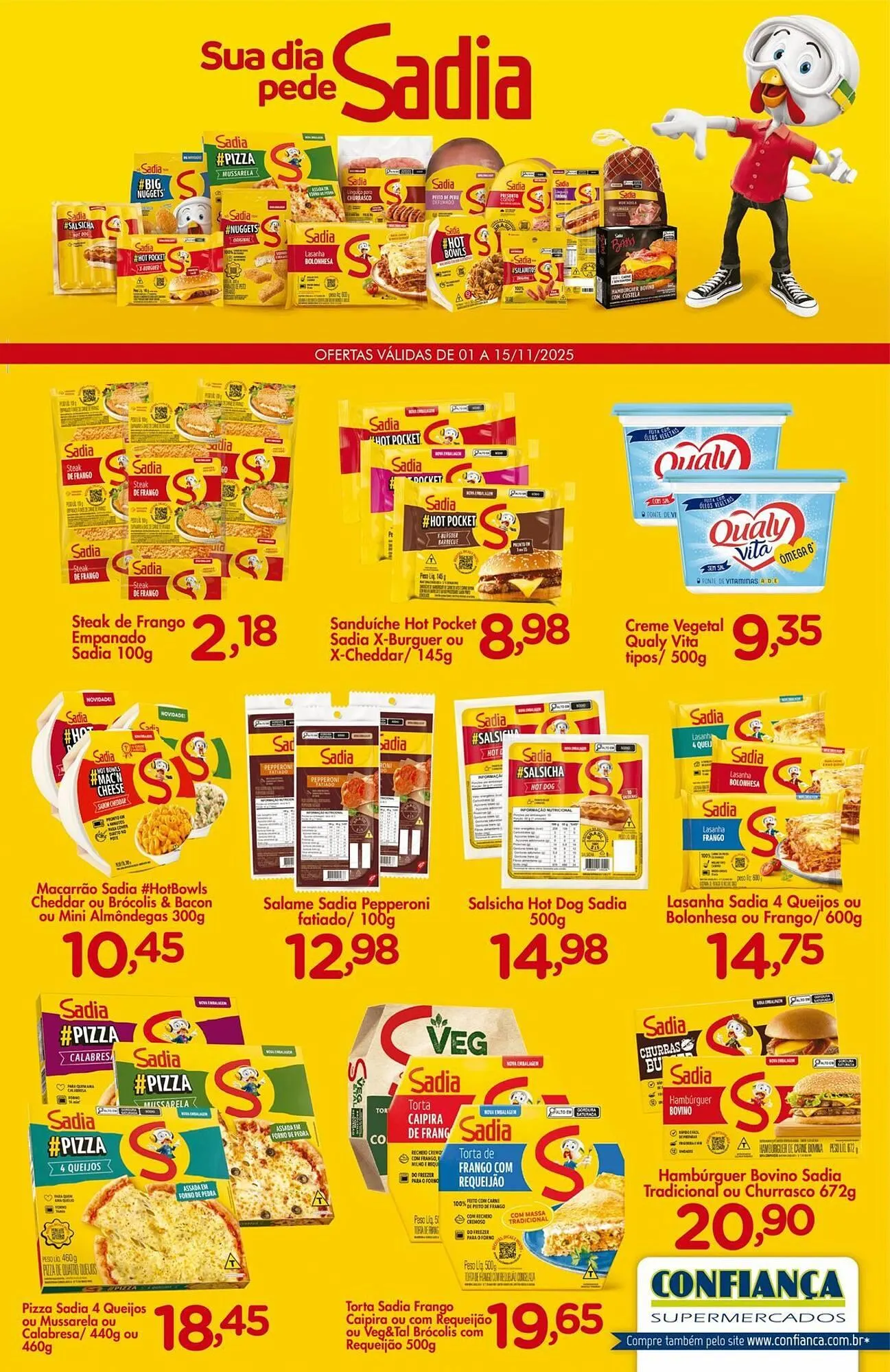 Encarte de Catálogo Confiança Supermercados 4 de novembro até 15 de novembro 2025 - Pagina 11