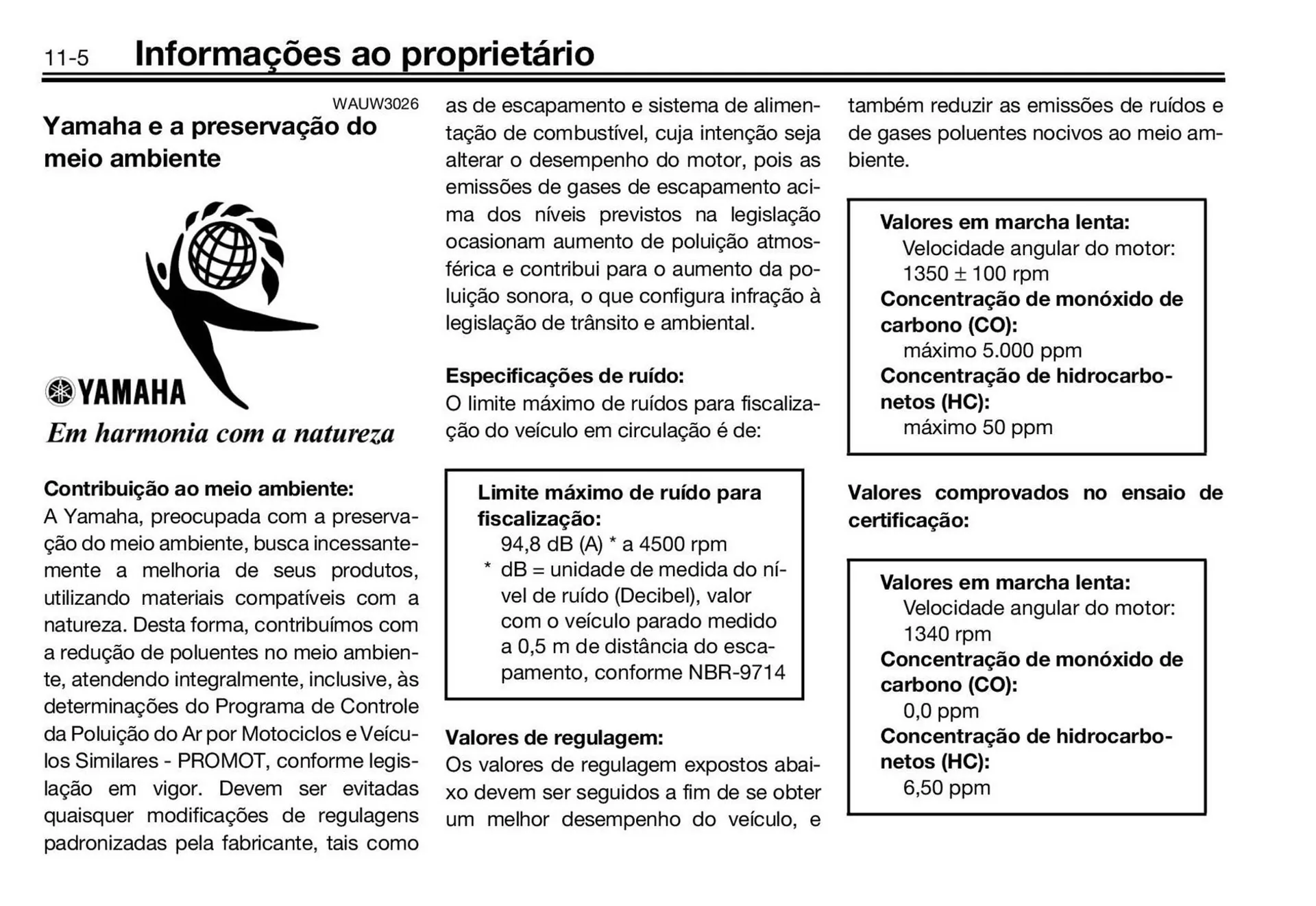 Encarte de Panfleto Yamaha 3 de fevereiro até 30 de junho 2027 - Pagina 124