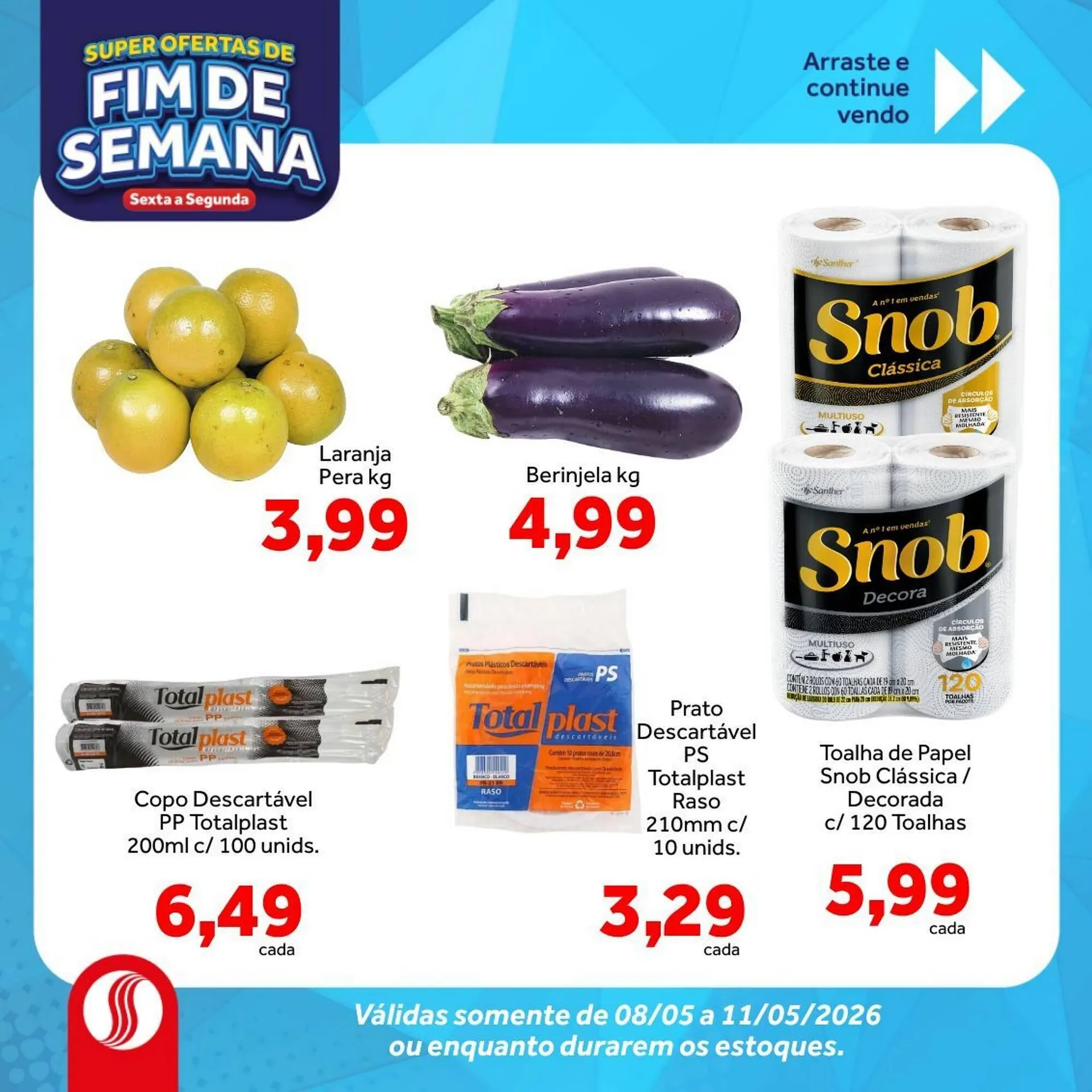 Encarte de Folheto Shibata Supermercados 8 de maio até 11 de maio 2026 - Pagina 6