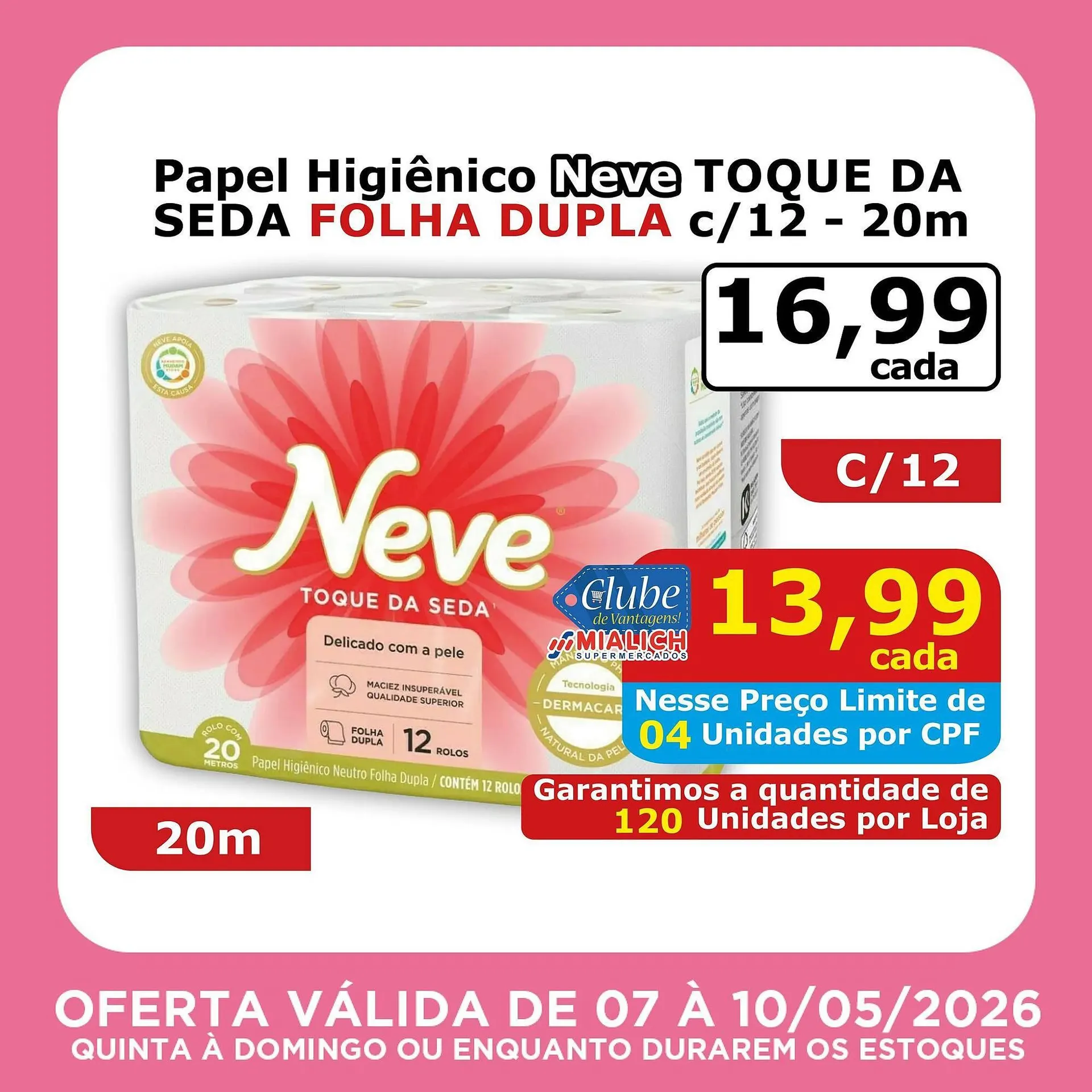 Encarte de Catálogo Mialich Supermercados 7 de maio até 10 de maio 2026 - Pagina 10