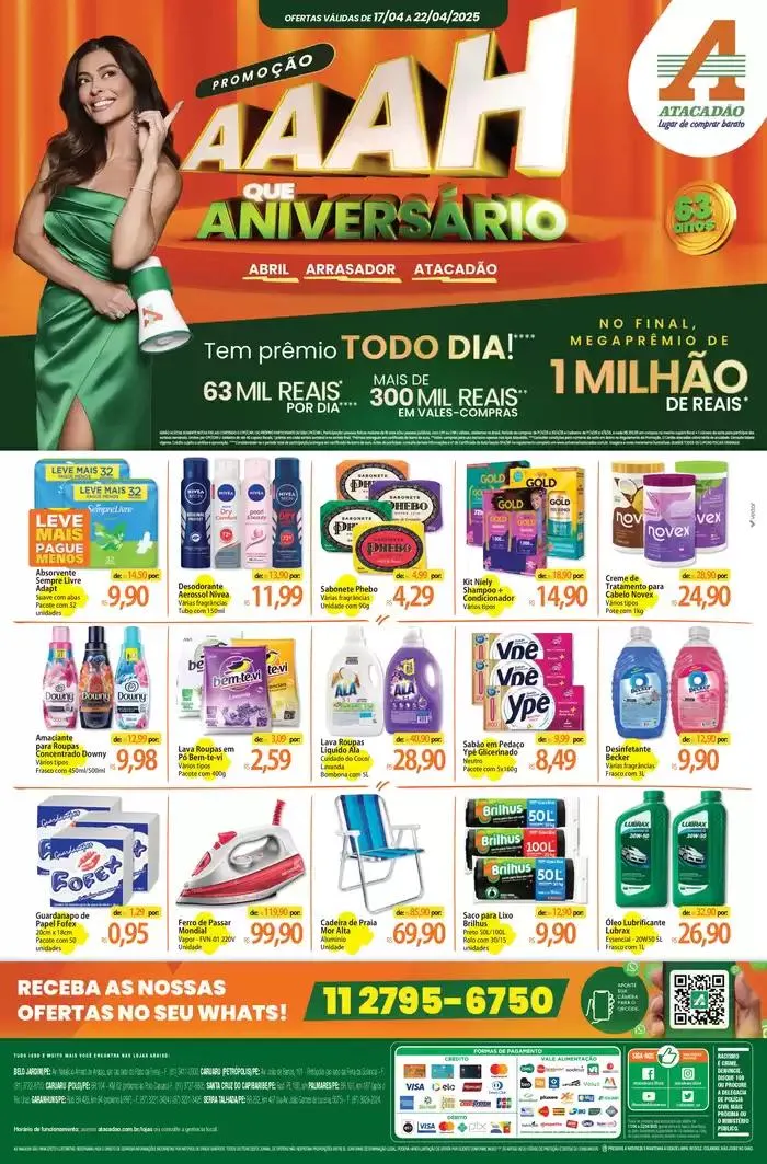 Encarte de Promoções especiais em andamento 17 de abril até 22 de abril 2025 - Pagina 4