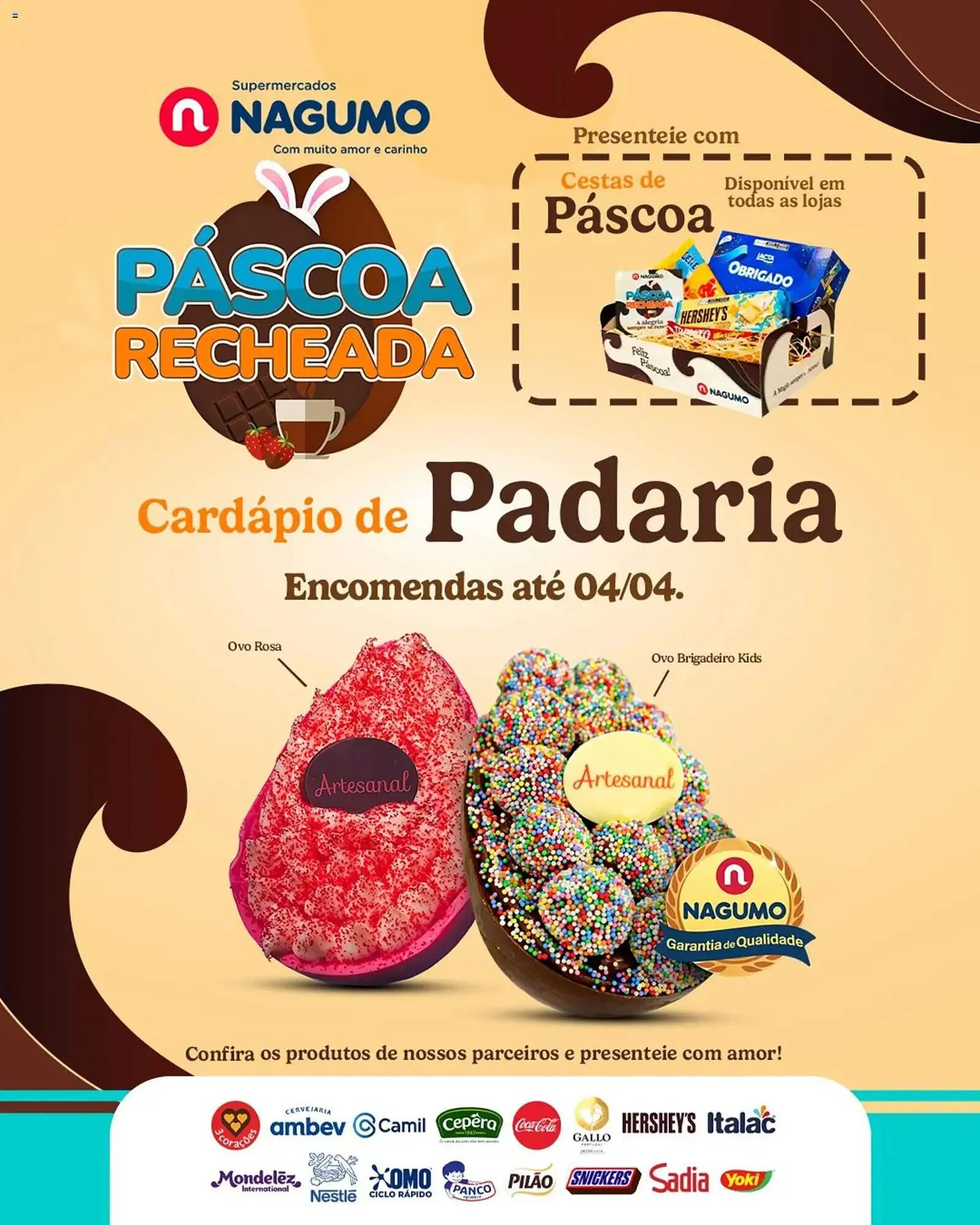 Encarte de Folheto Nagumo 25 de fevereiro até 4 de abril 2026 - Pagina 1
