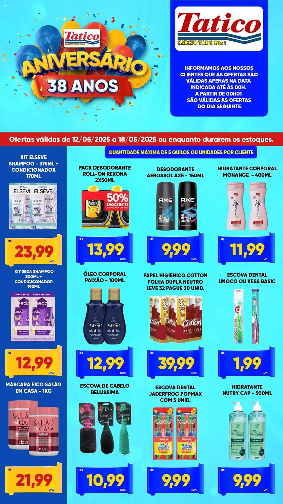 Encarte de Catálogo Tatico 12 de maio até 19 de maio 2025 - Pagina 12